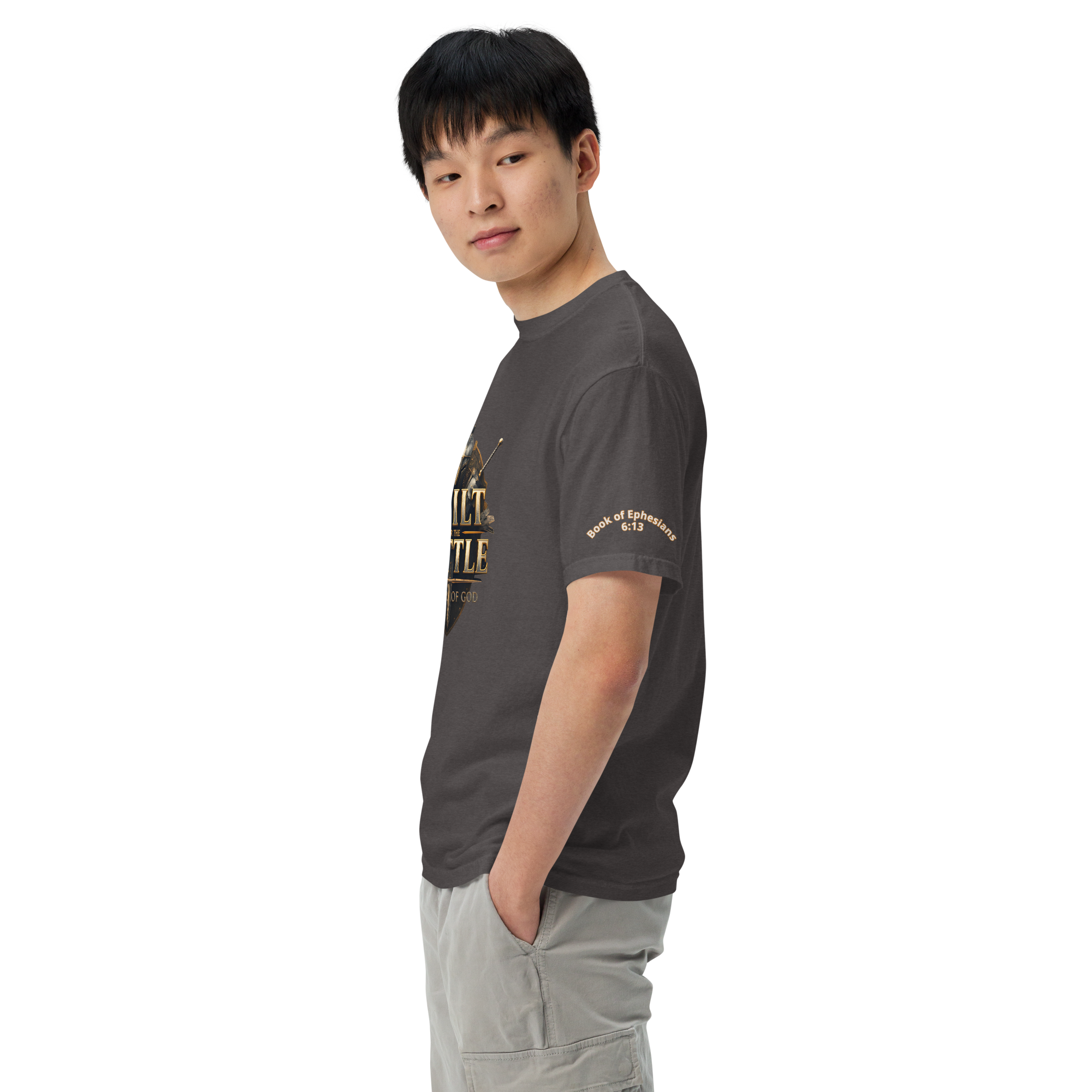 Warrior Signature Tee - Built for the Battle (Premium Edition)