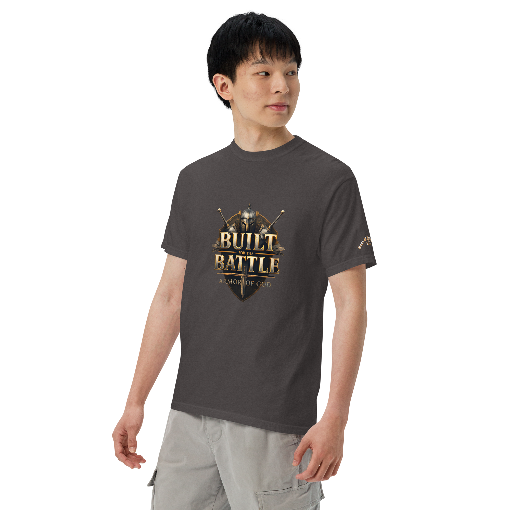 Warrior Signature Tee - Built for the Battle (Premium Edition)