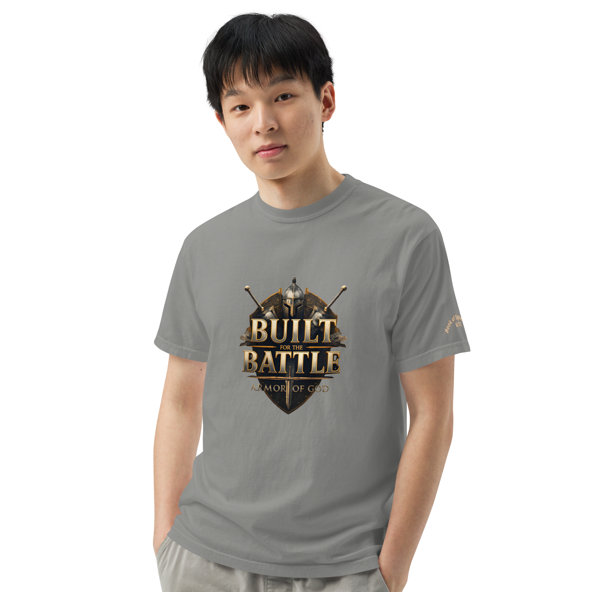 Warrior Signature Tee - Built for the Battle (Premium Edition)