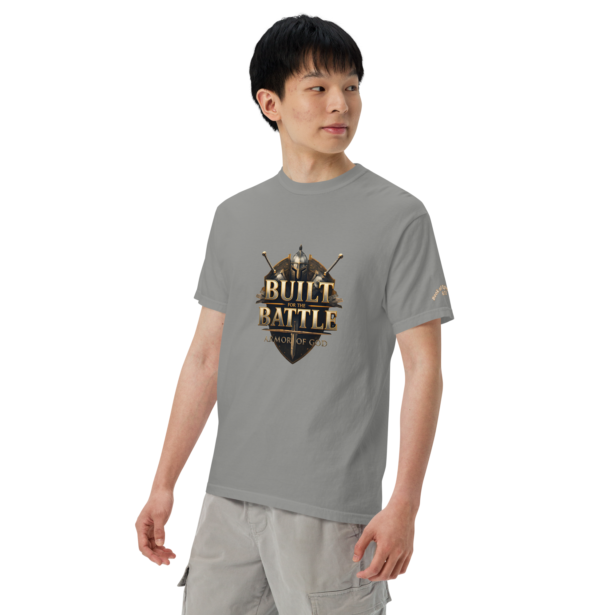 Warrior Signature Tee - Built for the Battle (Premium Edition)