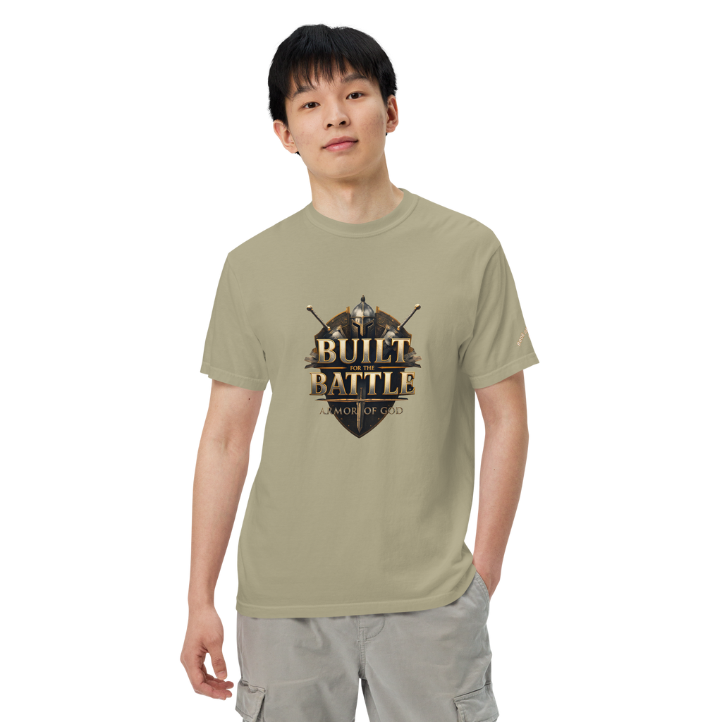 Warrior Signature Tee - Built for the Battle (Premium Edition)