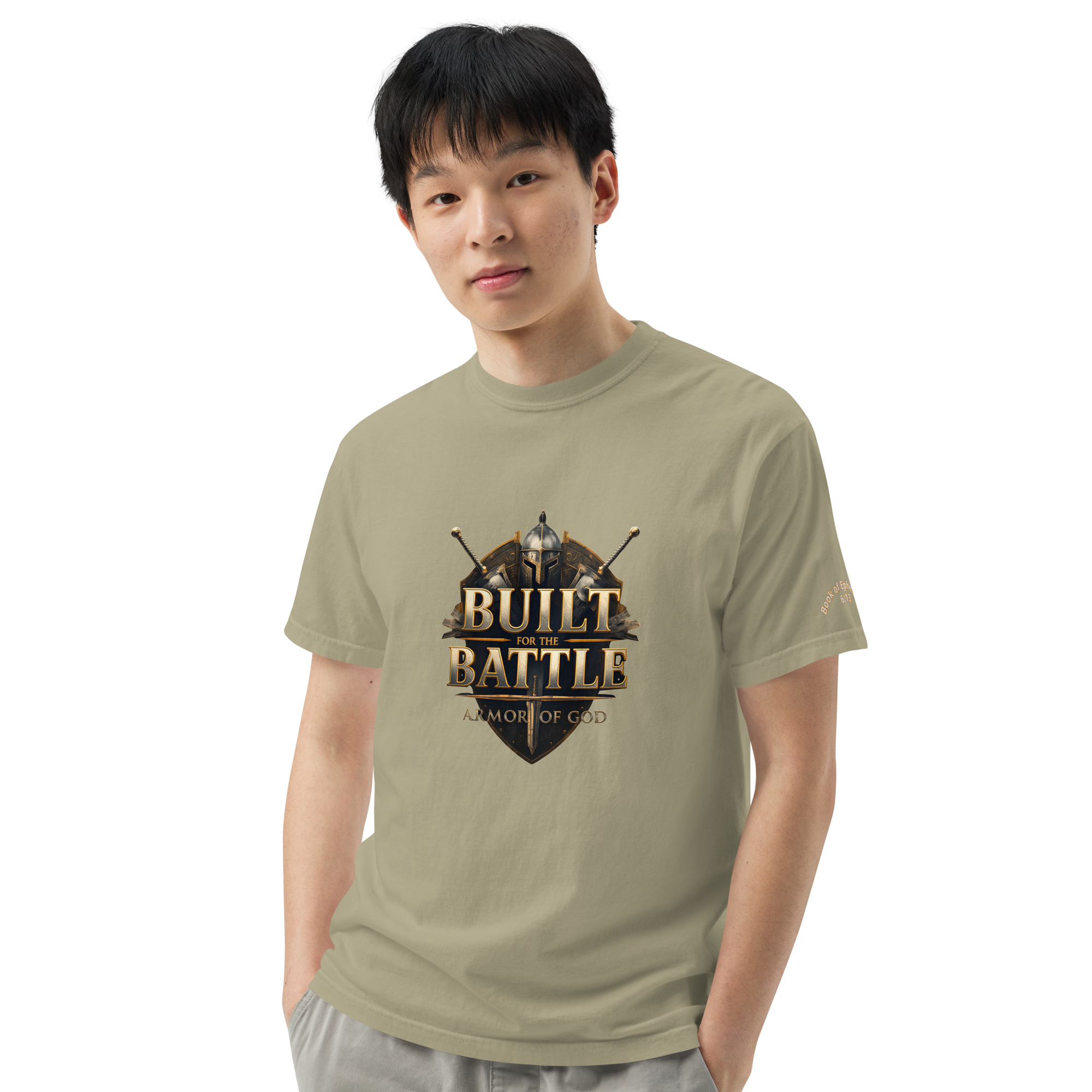 Warrior Signature Tee - Built for the Battle (Premium Edition)