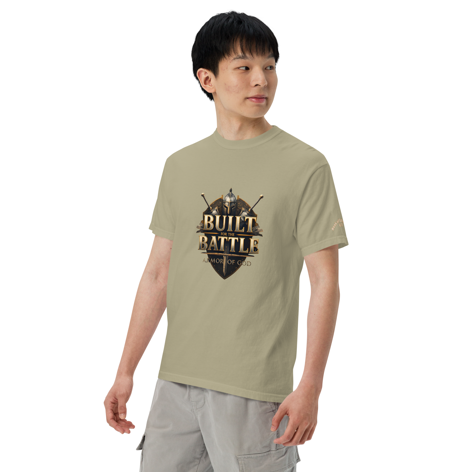 Warrior Signature Tee - Built for the Battle (Premium Edition)