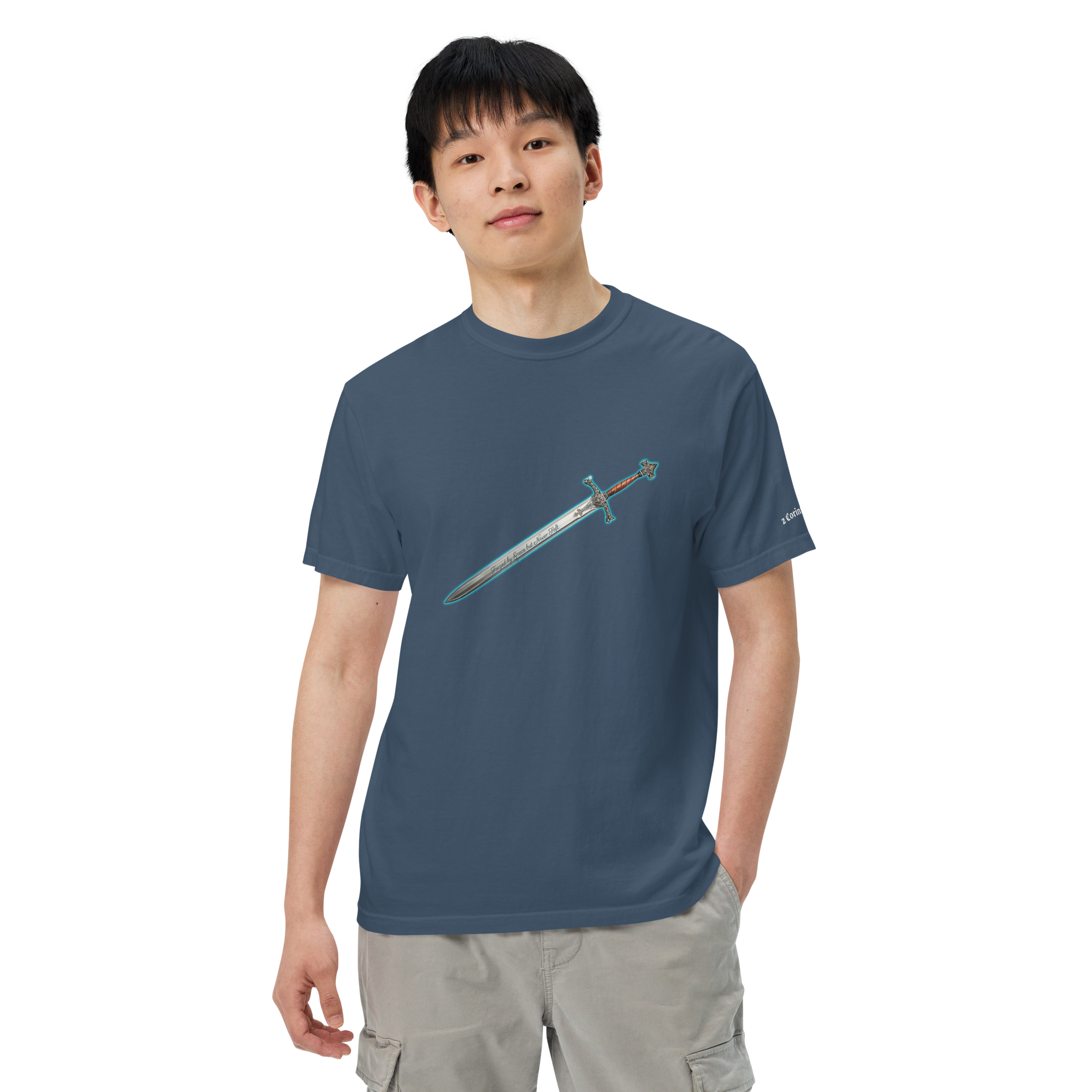 Warrior Signature Tee - Forged by Grace (Premium Edition)