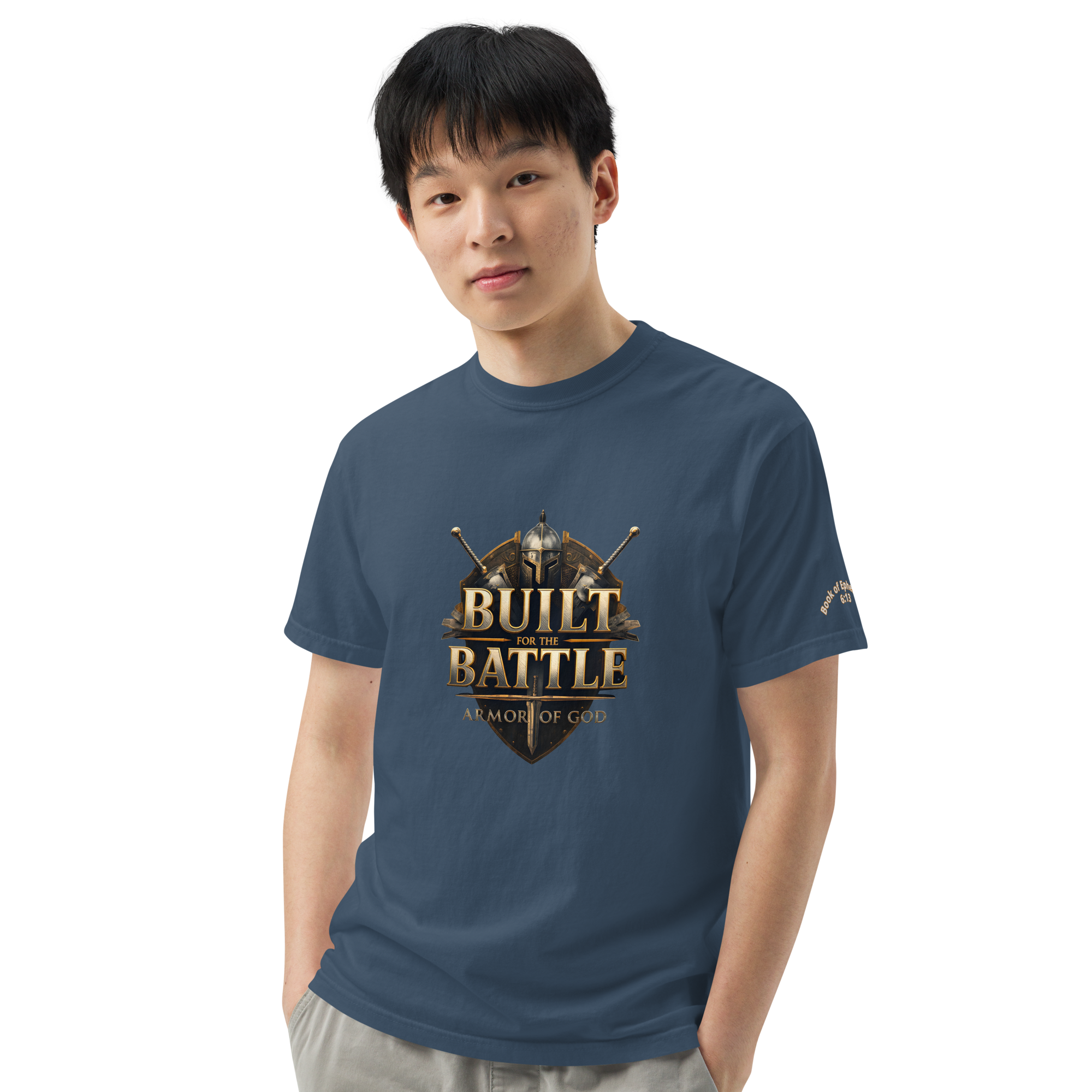 Warrior Signature Tee - Built for the Battle (Premium Edition)