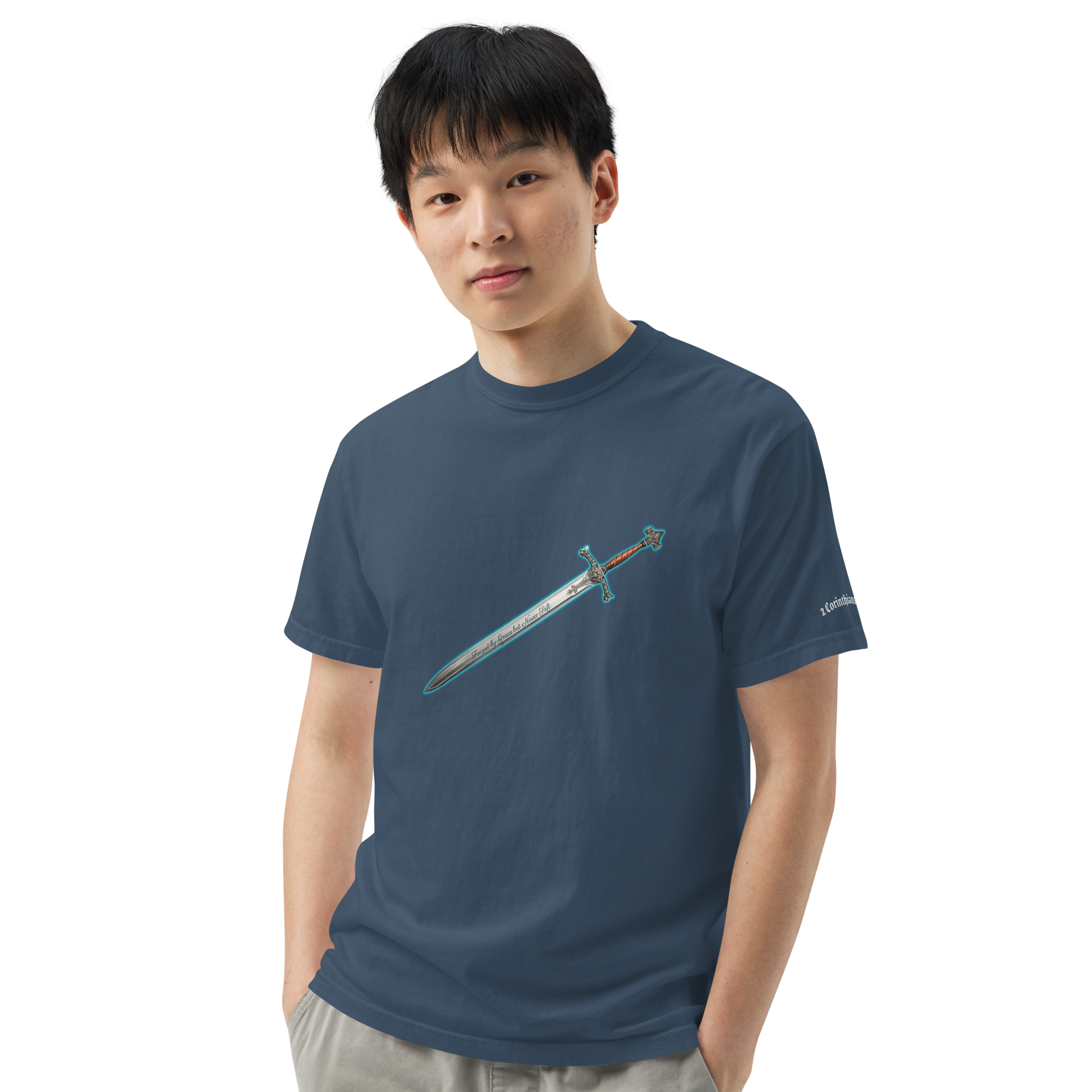Warrior Signature Tee - Forged by Grace (Premium Edition)