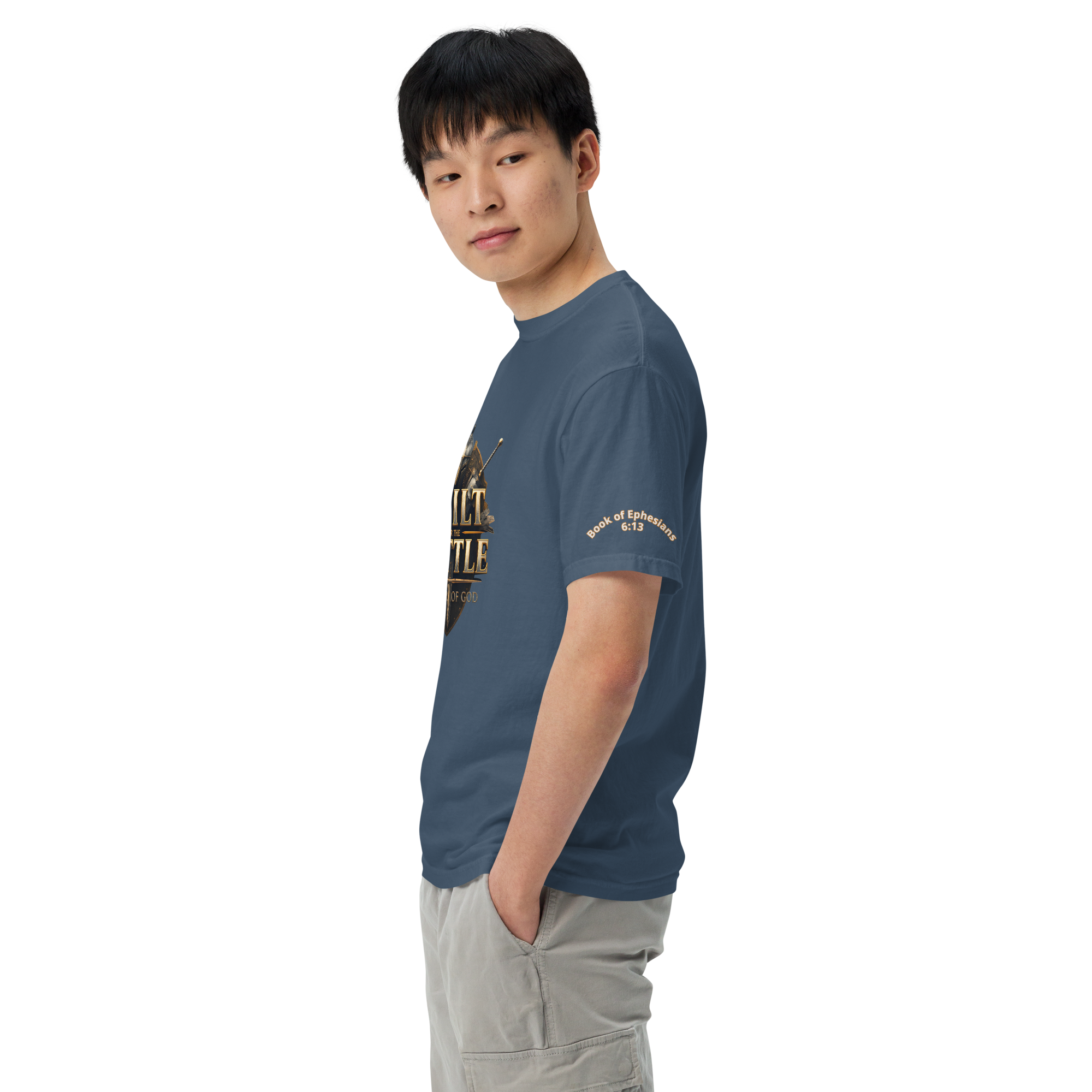 Warrior Signature Tee - Built for the Battle (Premium Edition)