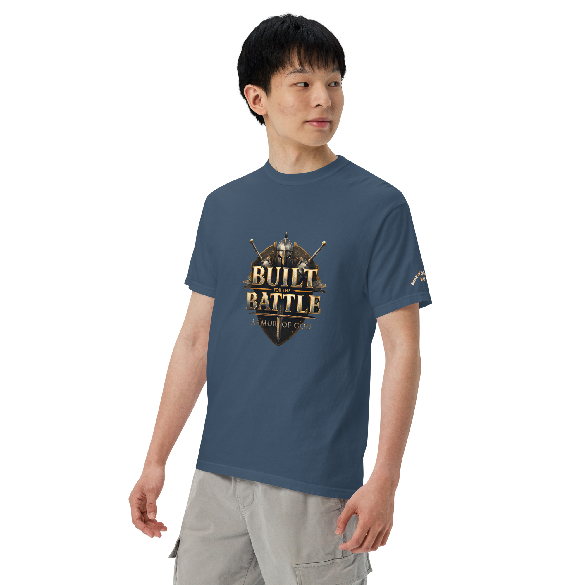 Warrior Signature Tee - Built for the Battle (Premium Edition)