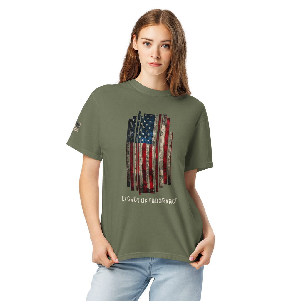 Legacy of Endurance | Signature Triple-Print Tee-dark