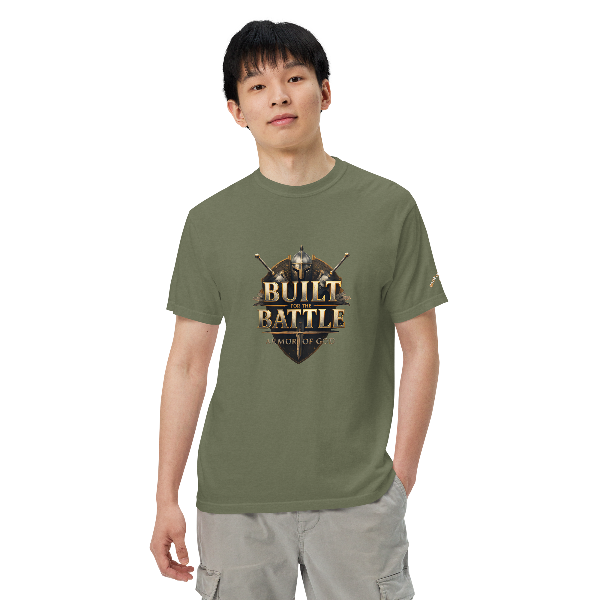 Warrior Signature Tee - Built for the Battle (Premium Edition)
