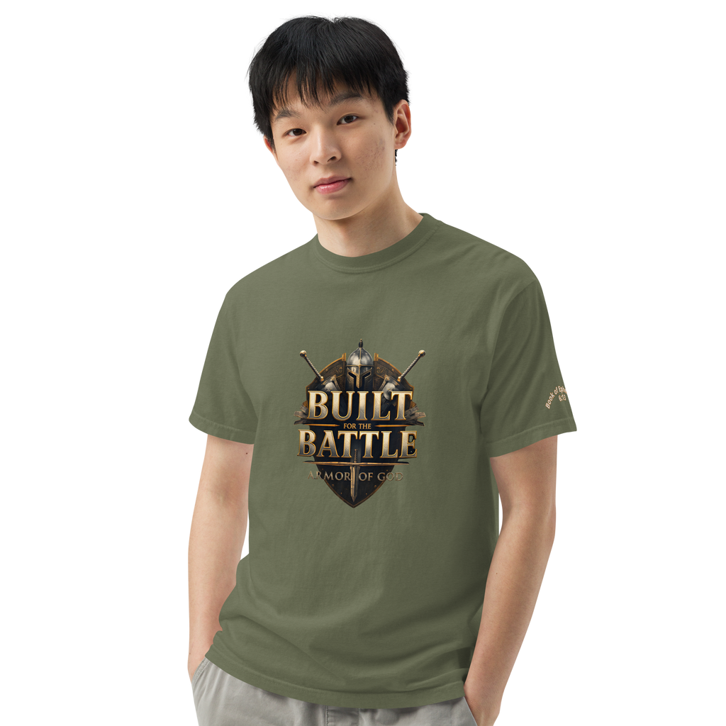 Warrior Signature Tee - Built for the Battle (Premium Edition)