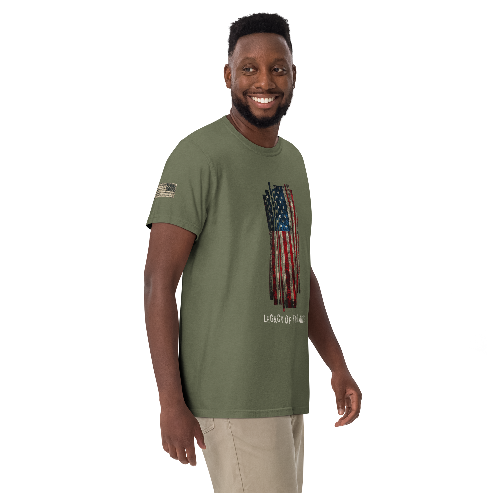 Legacy of Endurance | Signature Triple-Print Tee-dark