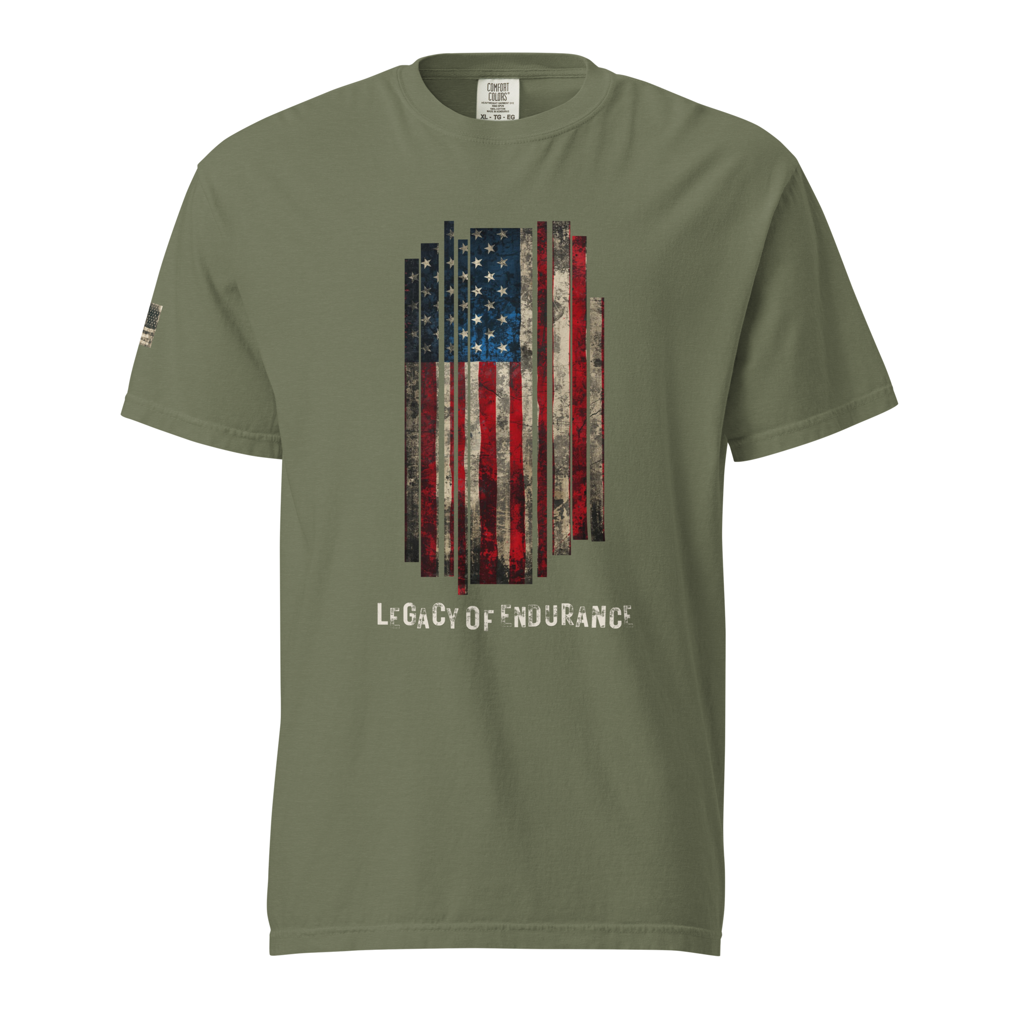 Legacy of Endurance | Signature Triple-Print Tee-dark