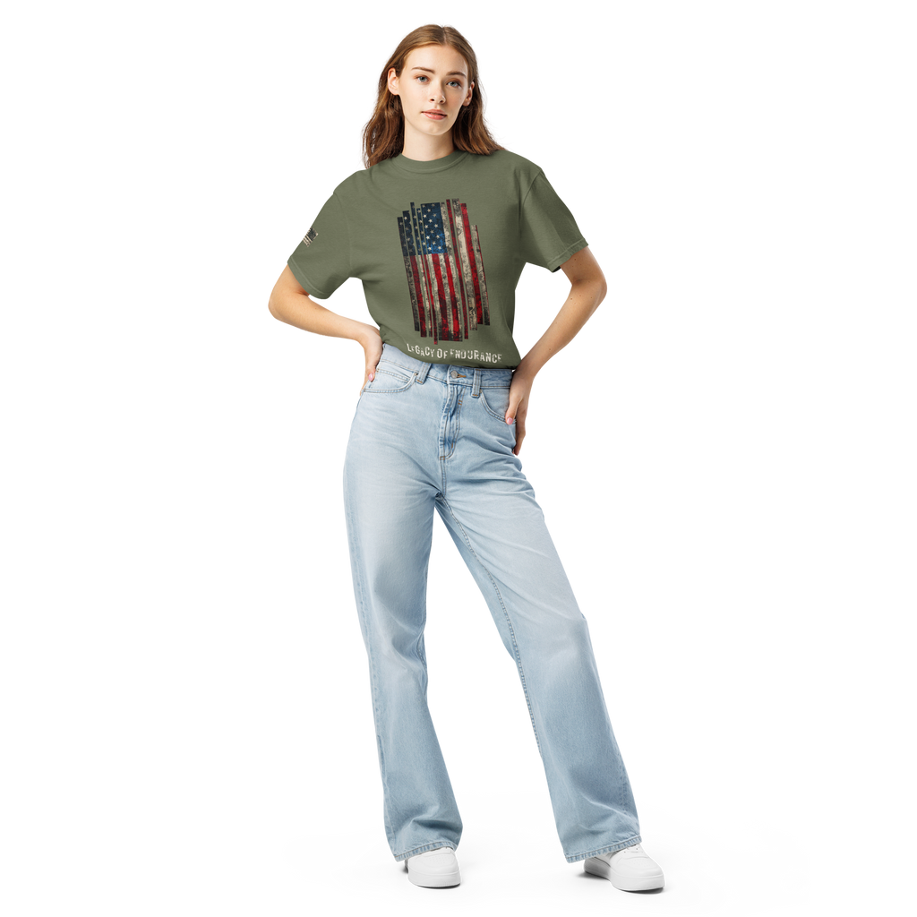 Legacy of Endurance | Signature Triple-Print Tee-dark