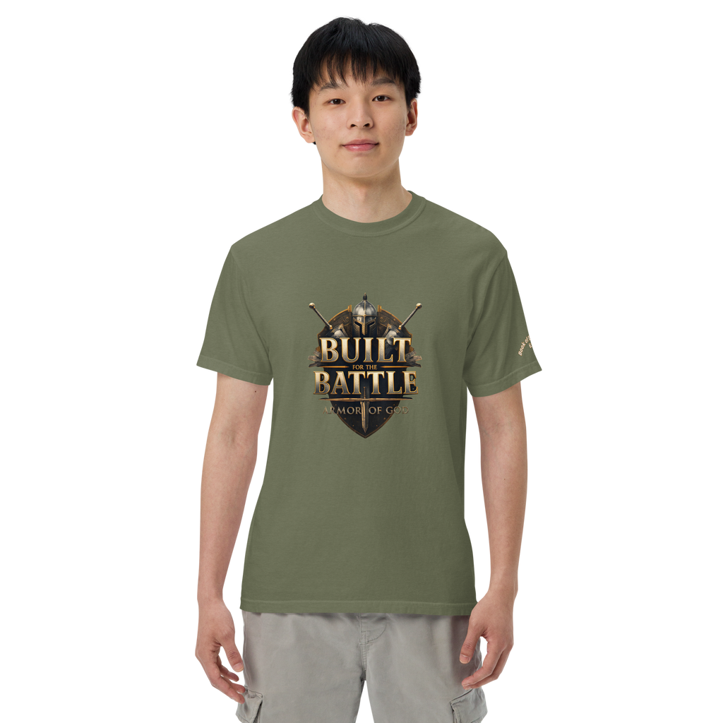 Warrior Signature Tee - Built for the Battle (Premium Edition)