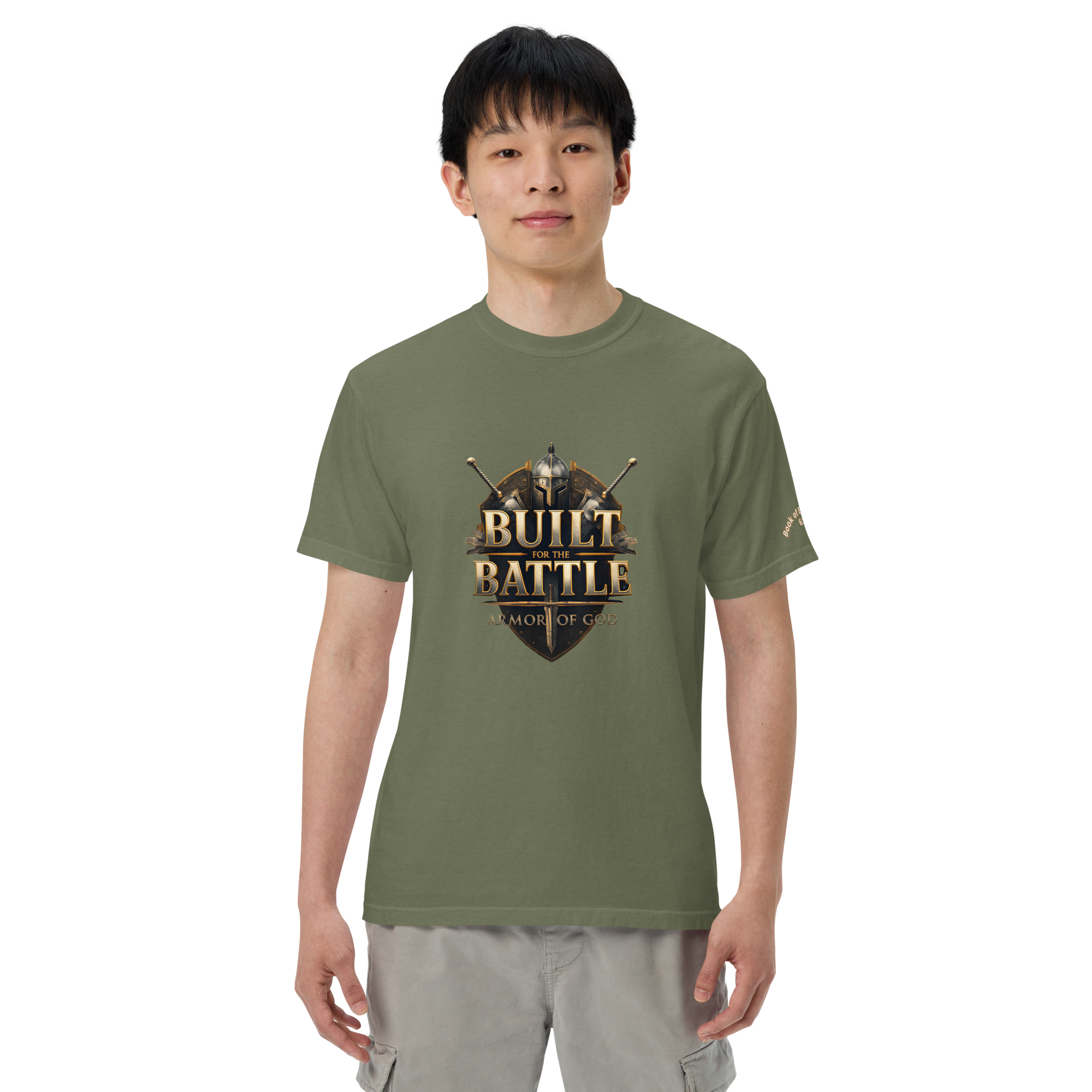 Warrior Signature Tee - Built for the Battle (Premium Edition)