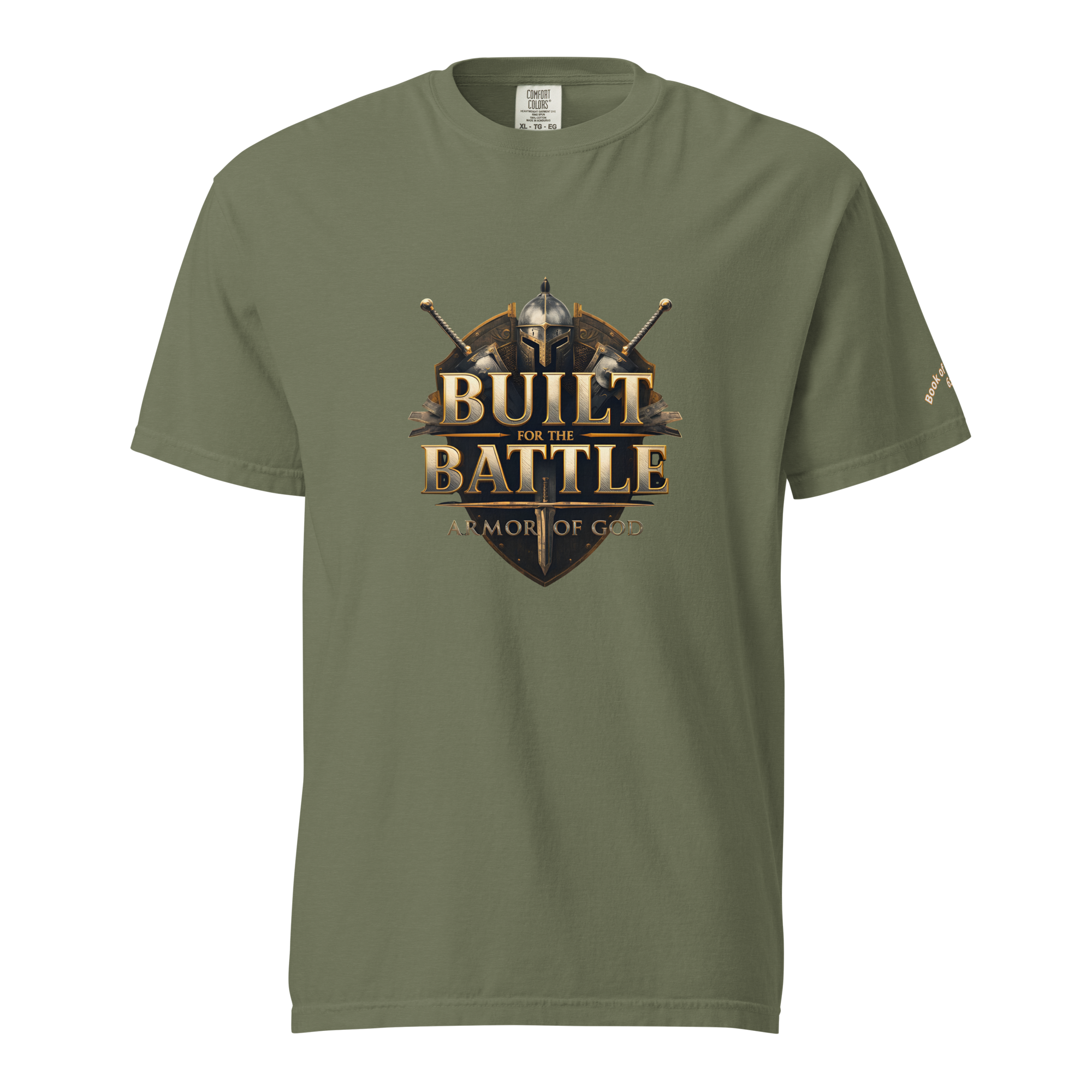 Warrior Signature Tee - Built for the Battle (Premium Edition)