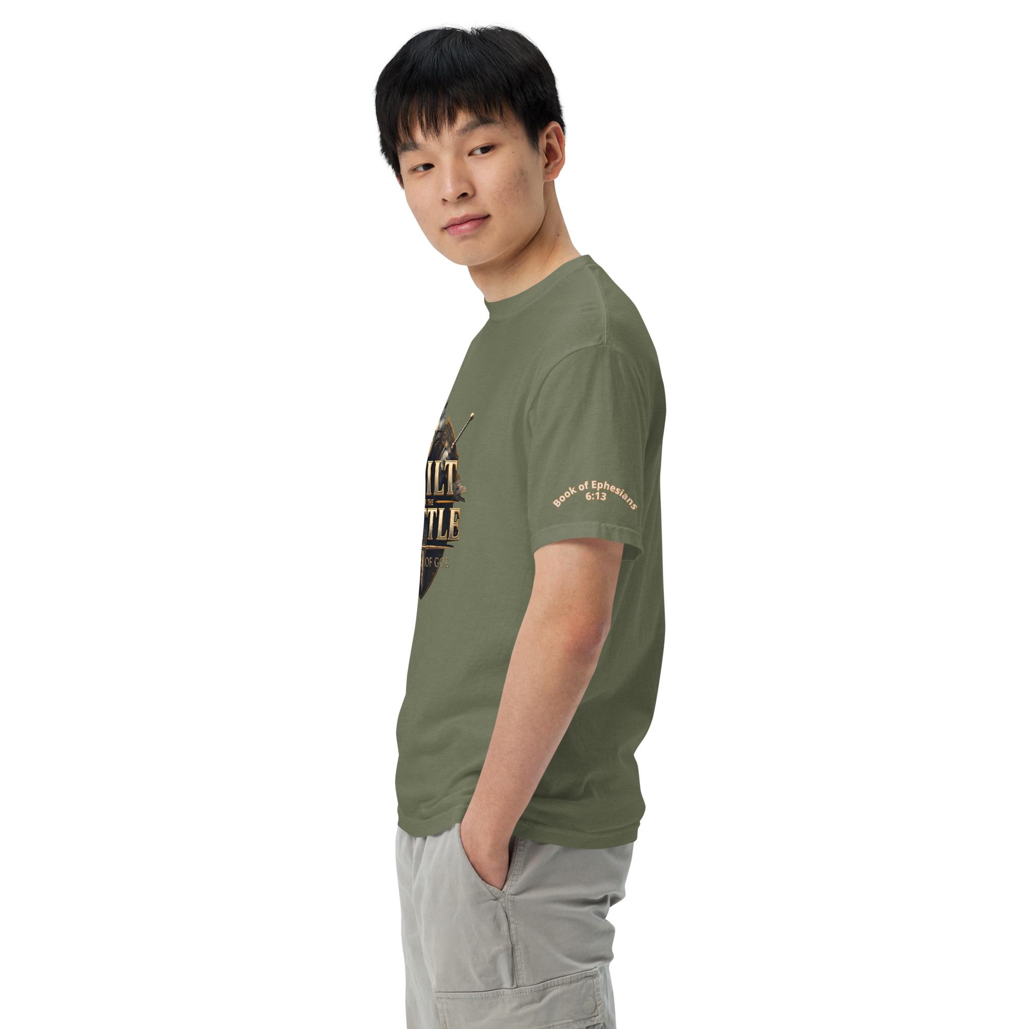 Warrior Signature Tee - Built for the Battle (Premium Edition)