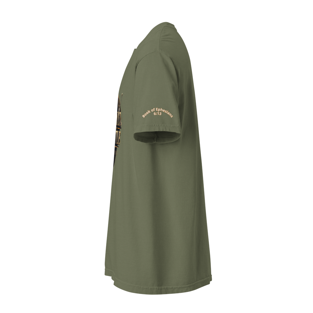 Warrior Signature Tee - Built for the Battle (Premium Edition)