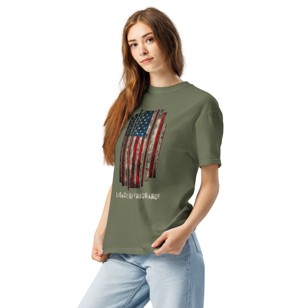 Legacy of Endurance | Signature Triple-Print Tee-dark