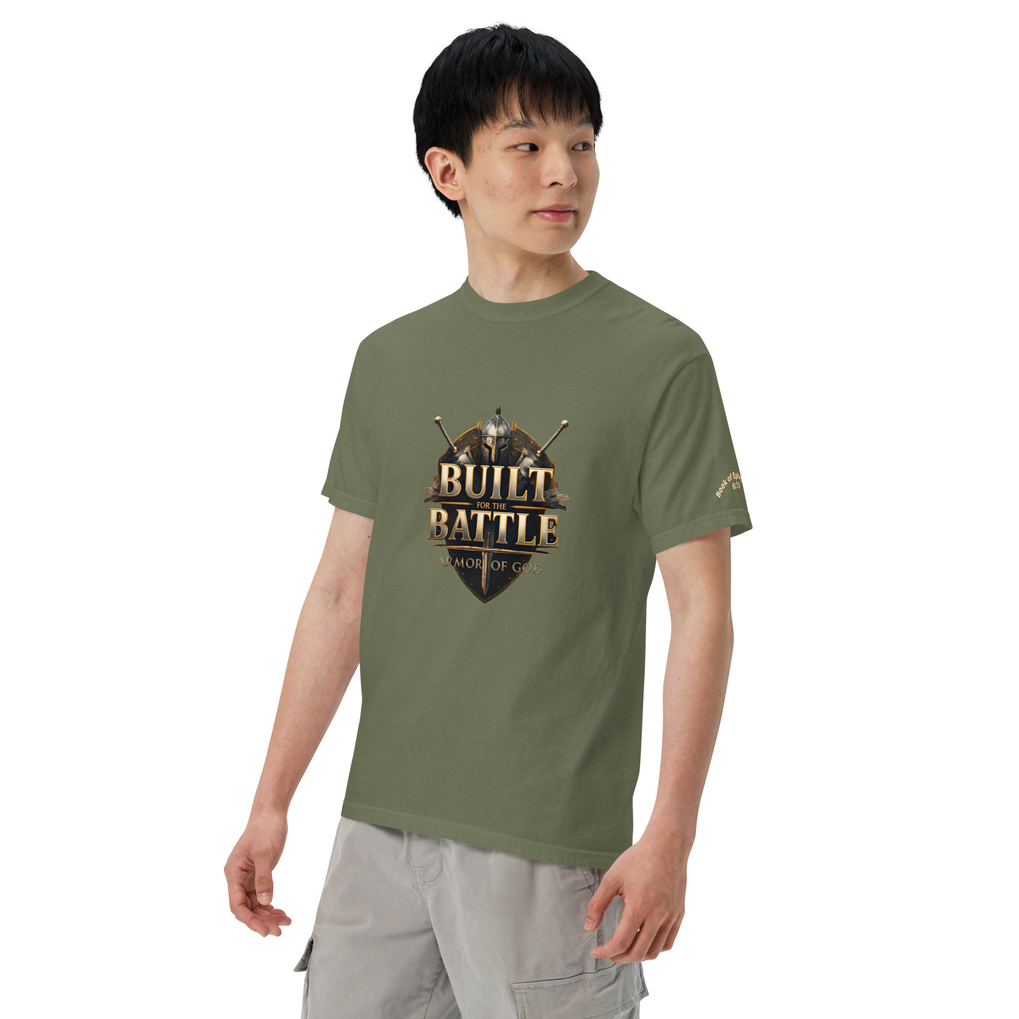 Warrior Signature Tee - Built for the Battle (Premium Edition)