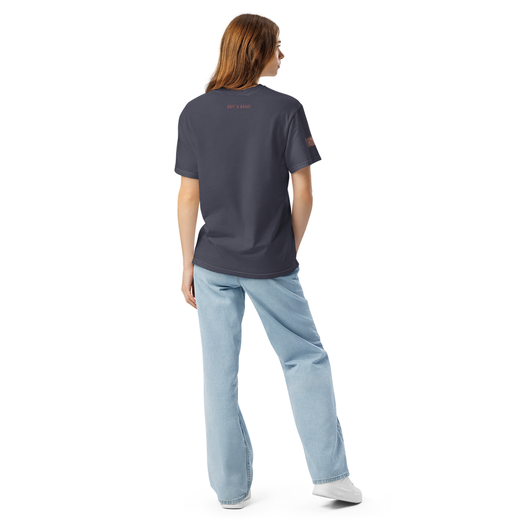 Legacy of Endurance | Signature Triple-Print Tee-Blue