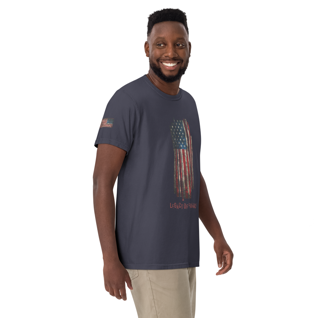 Legacy of Endurance | Signature Triple-Print Tee-Blue