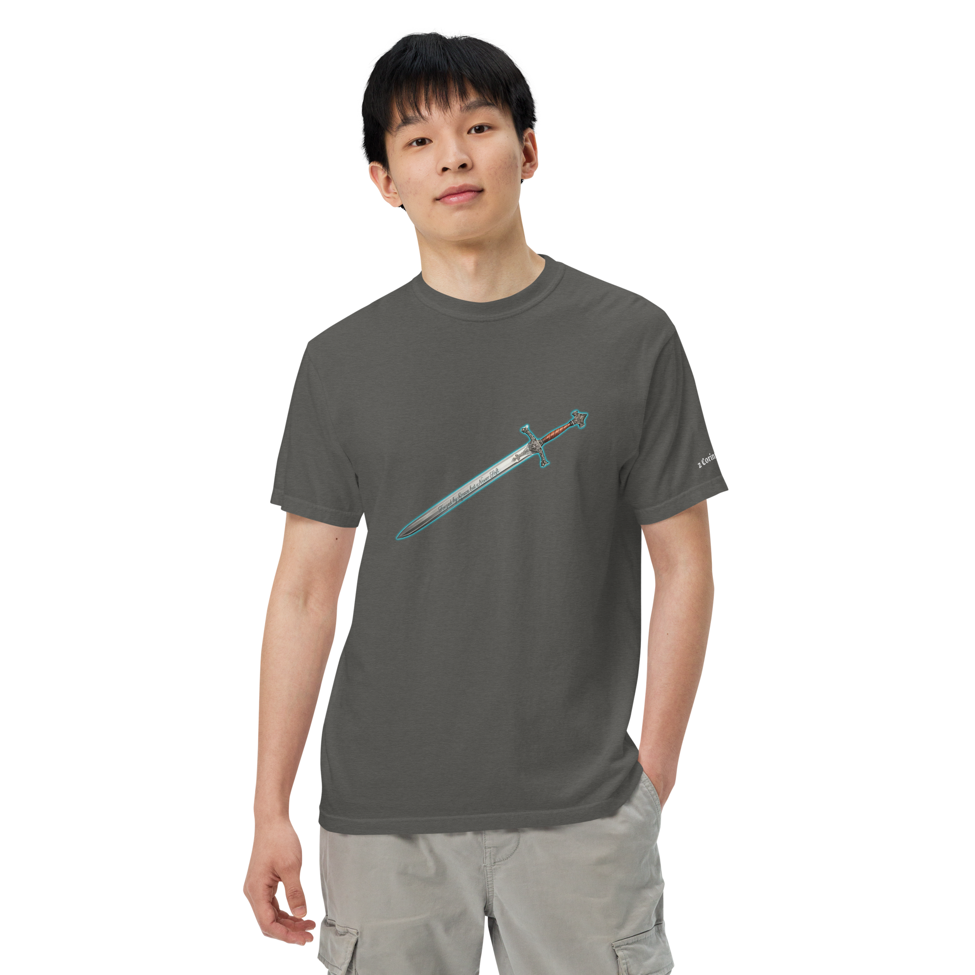 Warrior Signature Tee - Forged by Grace (Premium Edition)
