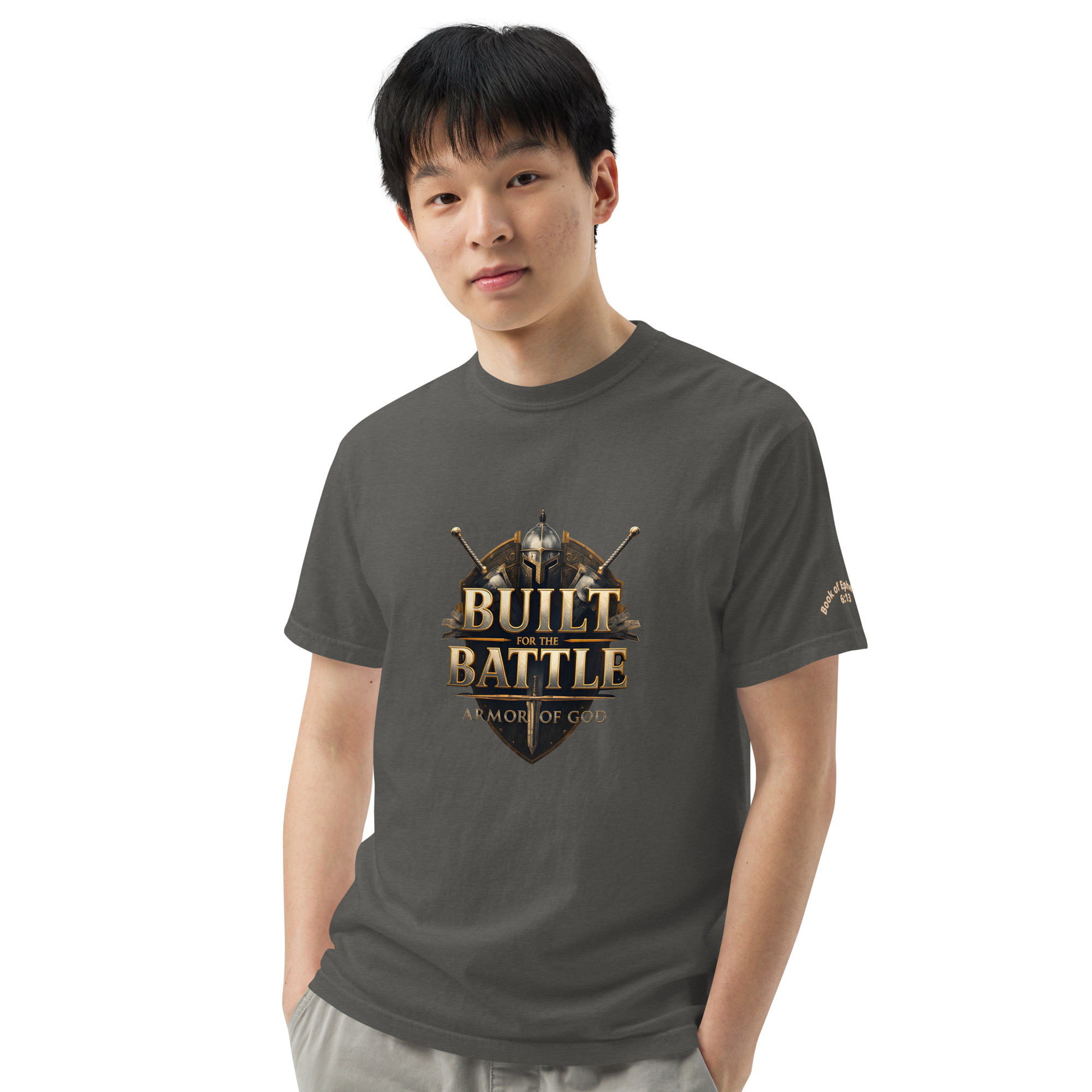 Warrior Signature Tee - Built for the Battle (Premium Edition)