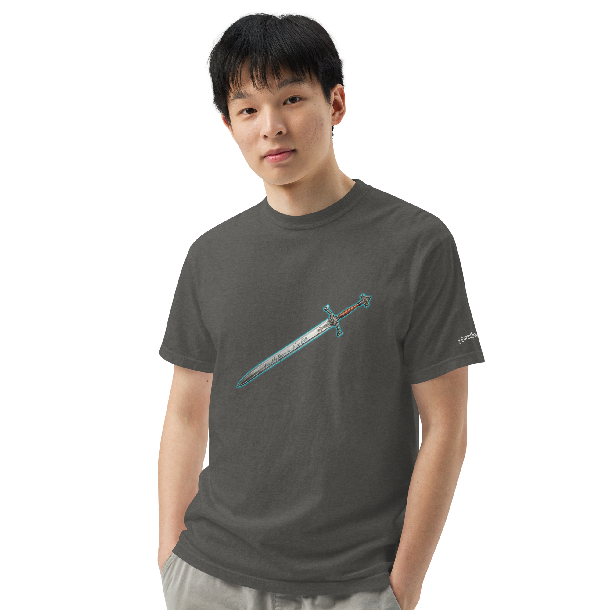 Warrior Signature Tee - Forged by Grace (Premium Edition)