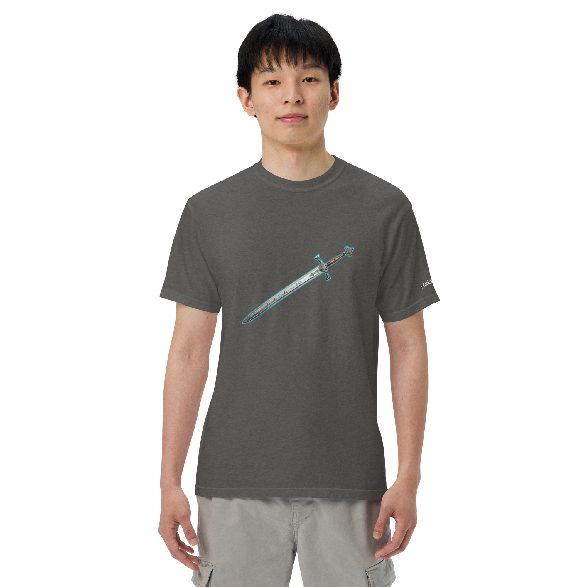 Warrior Signature Tee - Forged by Grace (Premium Edition)