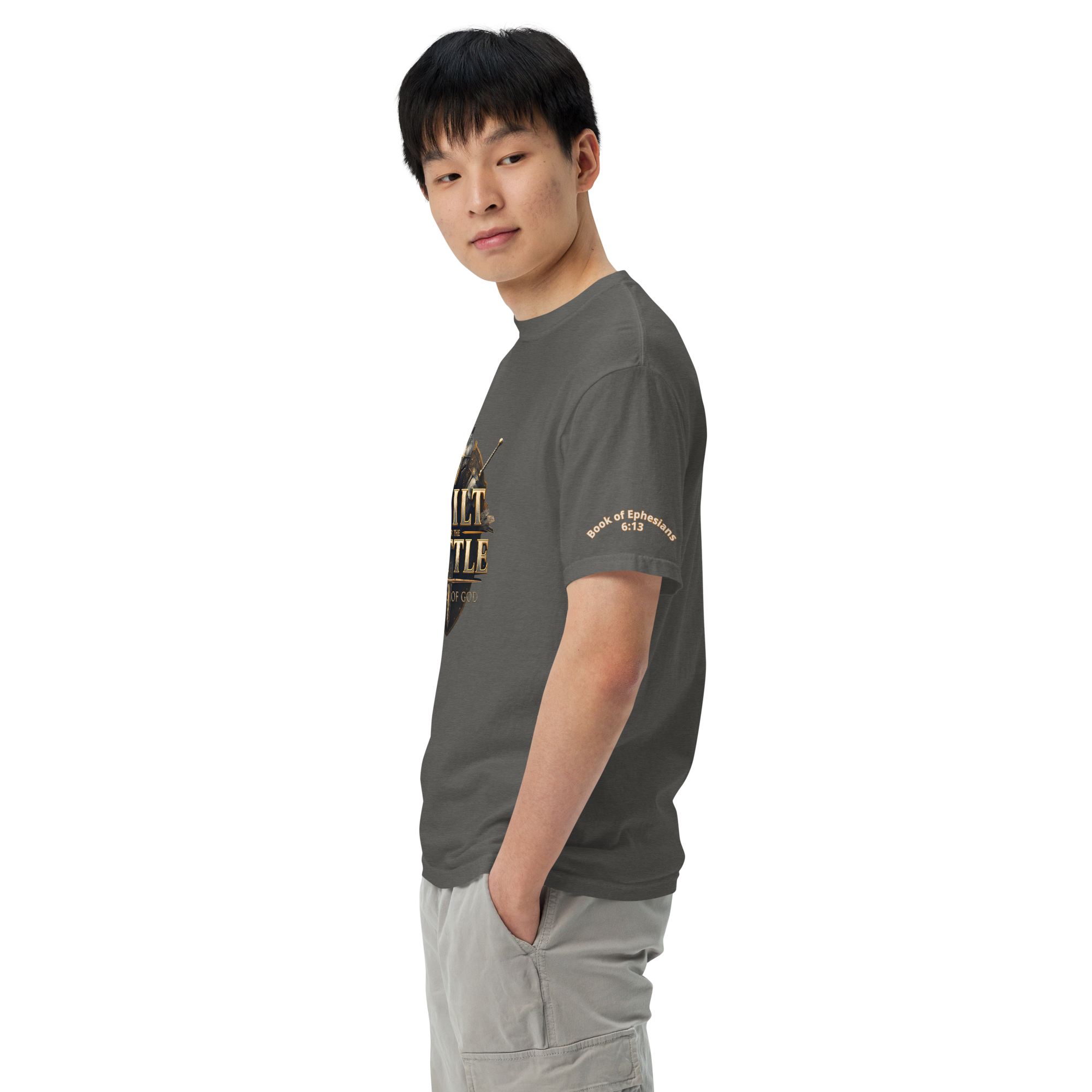 Warrior Signature Tee - Built for the Battle (Premium Edition)