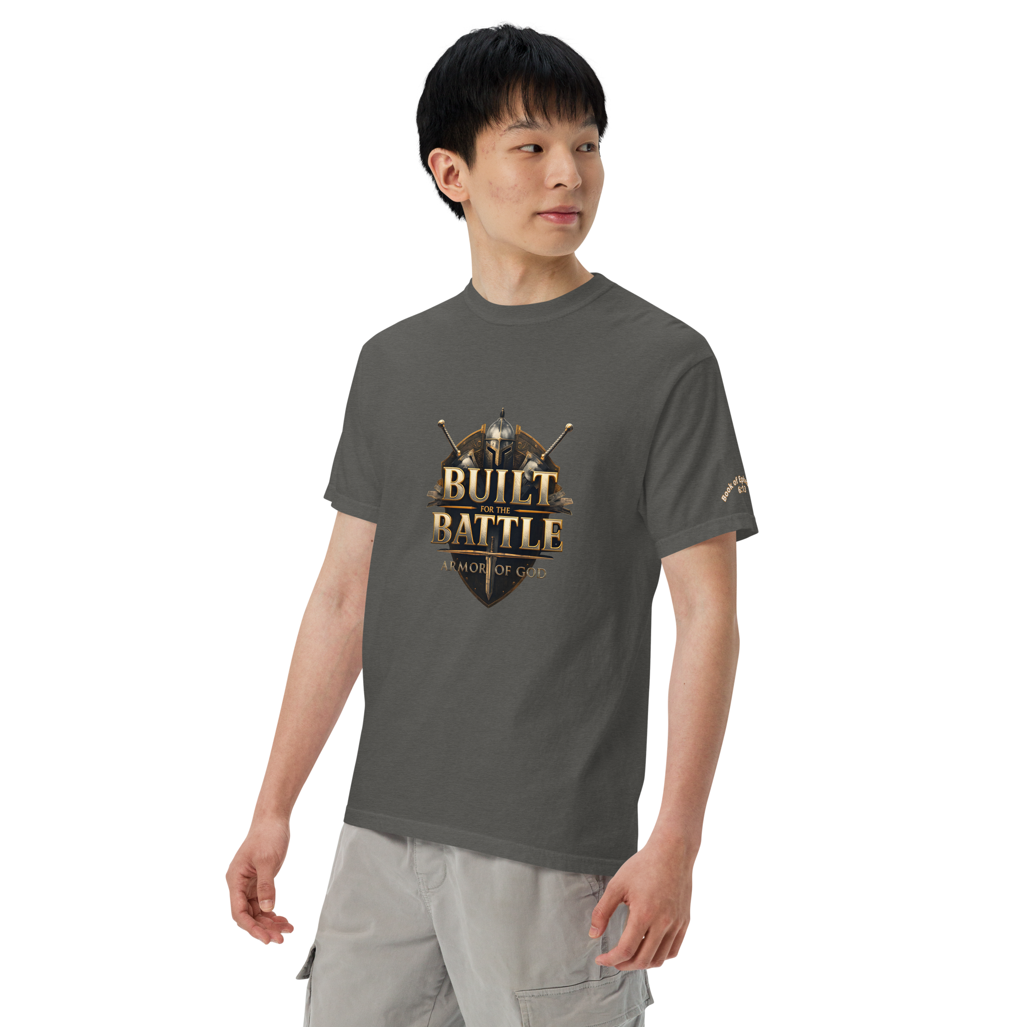 Warrior Signature Tee - Built for the Battle (Premium Edition)