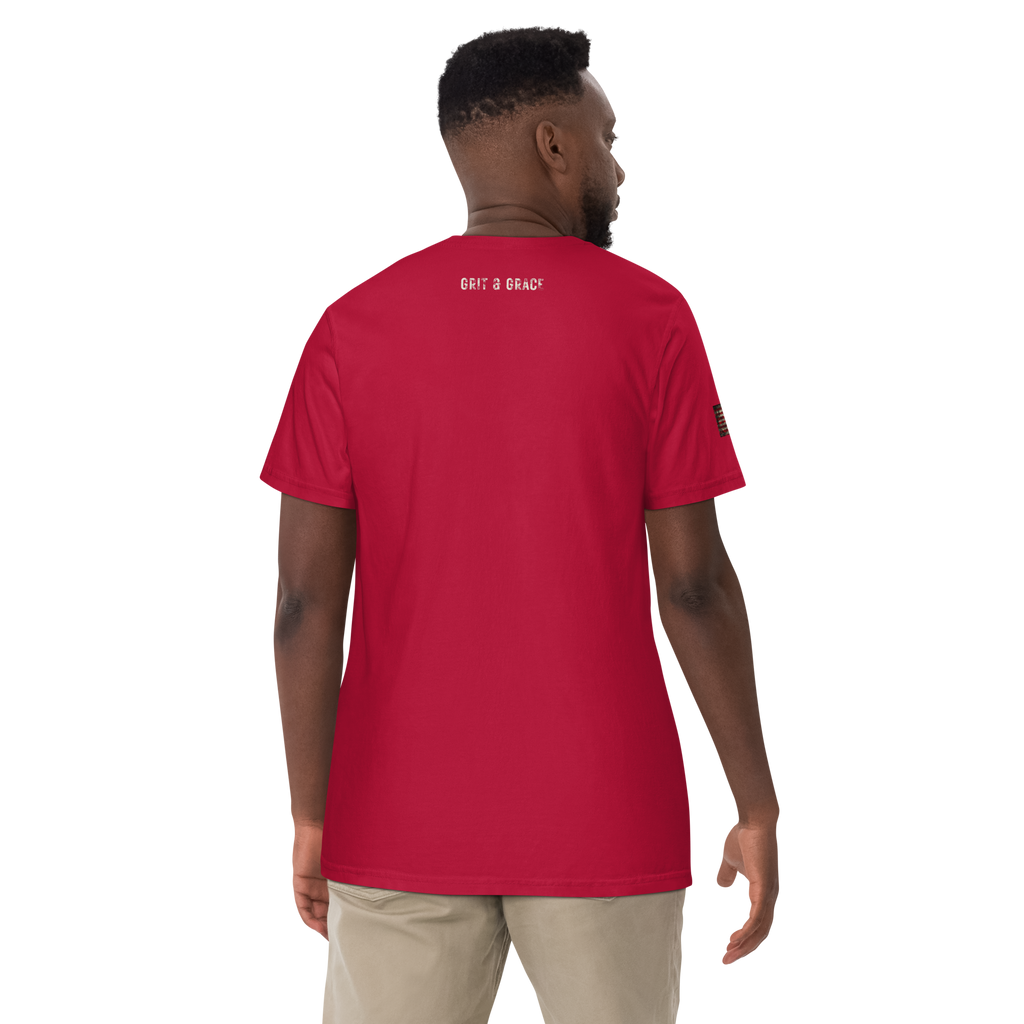 Legacy of Endurance | Signature Triple-Print Tee-Red