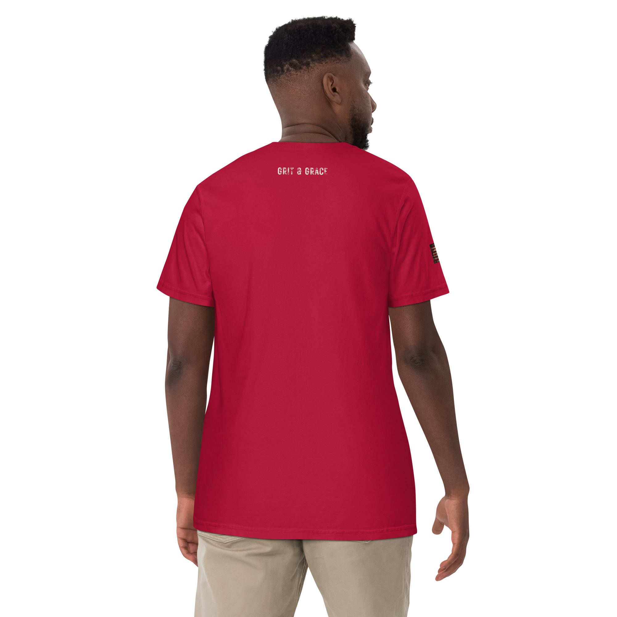 Legacy of Endurance | Signature Triple-Print Tee-Red