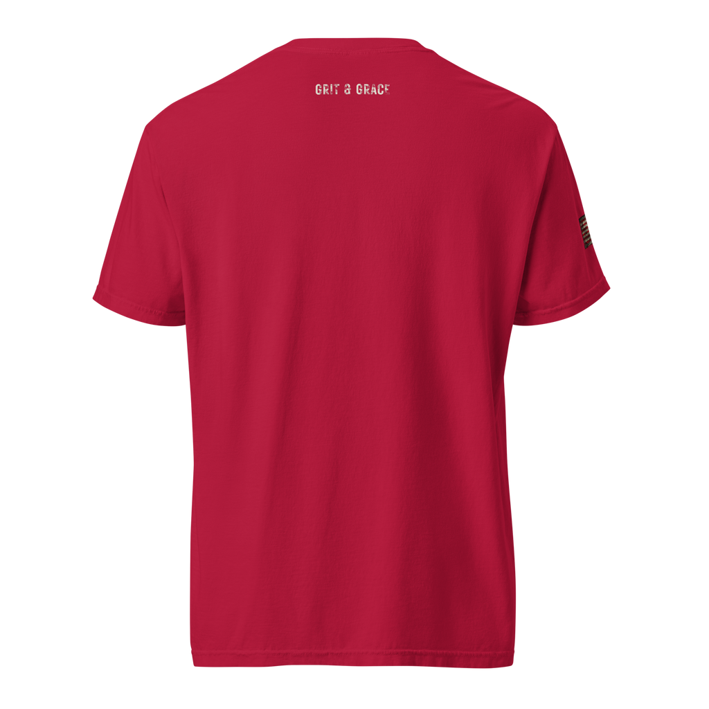 Legacy of Endurance | Signature Triple-Print Tee-Red