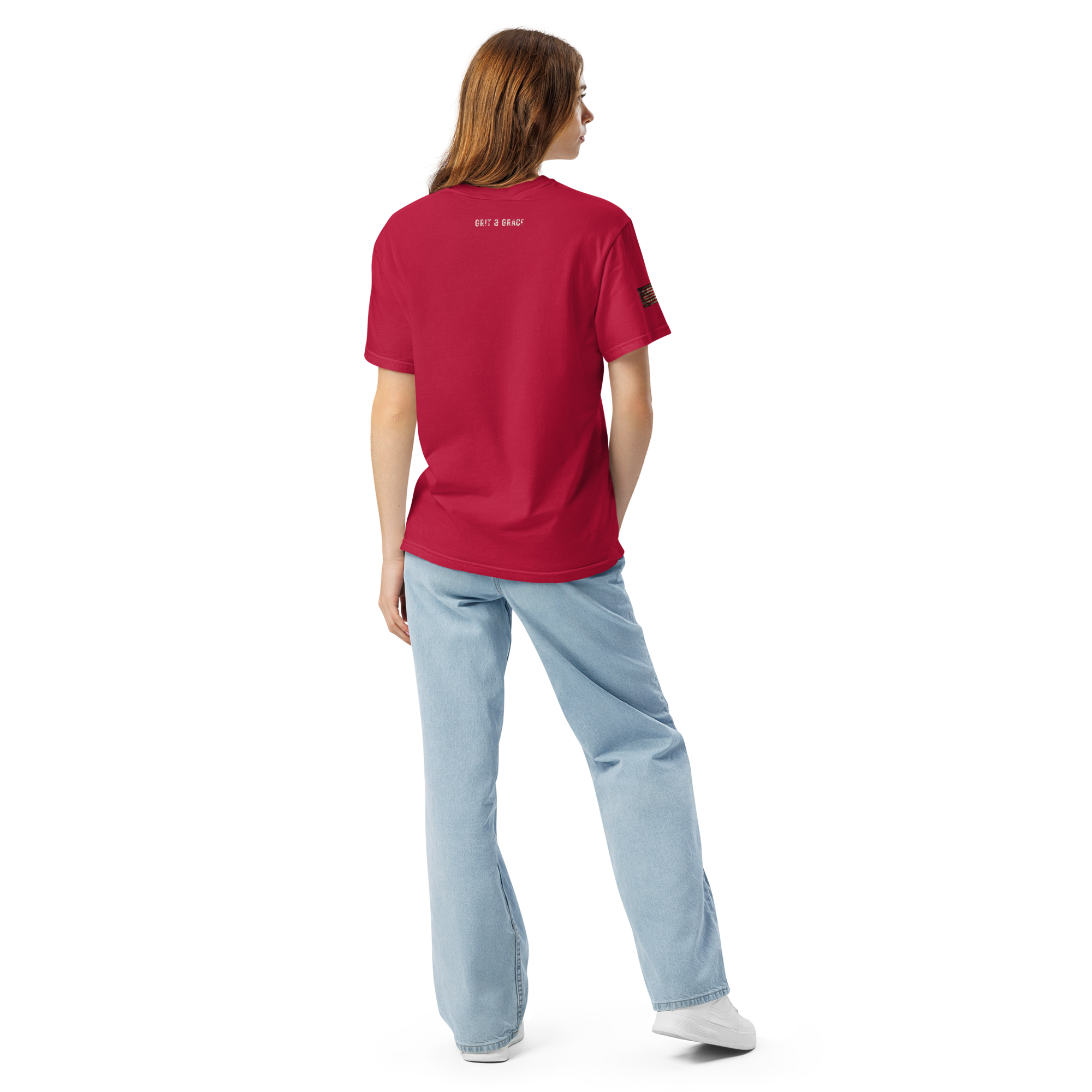 Legacy of Endurance | Signature Triple-Print Tee-Red