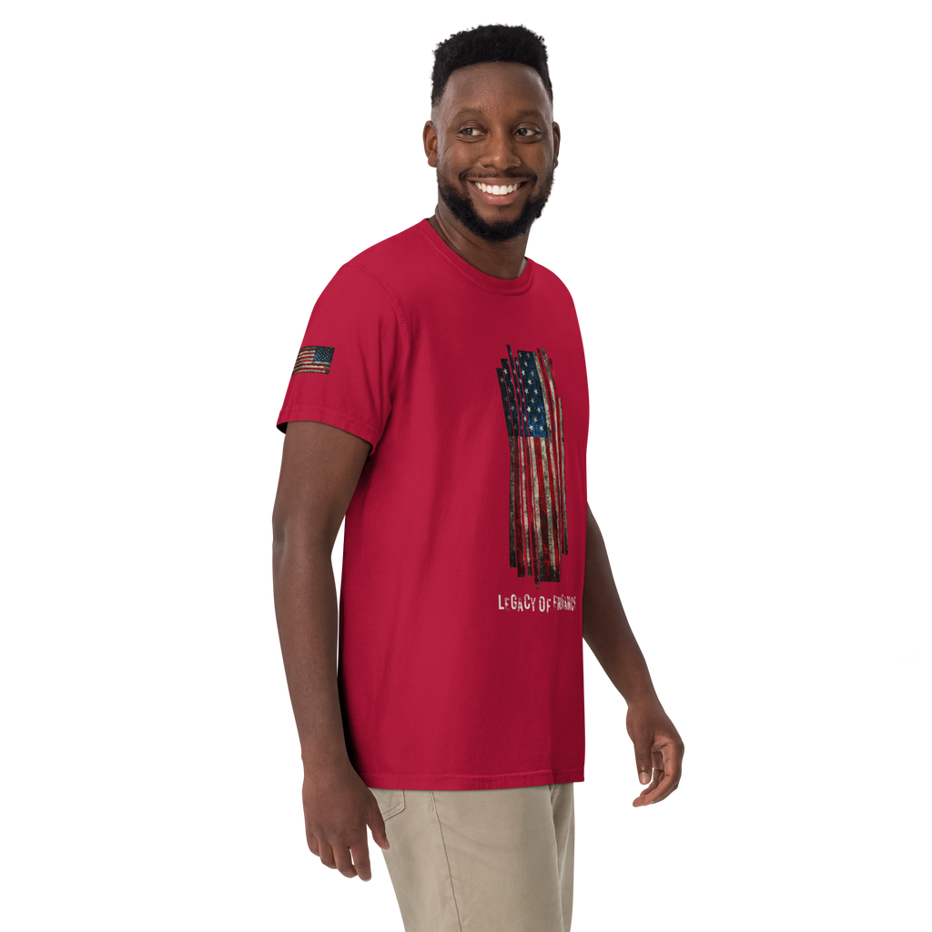 Legacy of Endurance | Signature Triple-Print Tee-Red