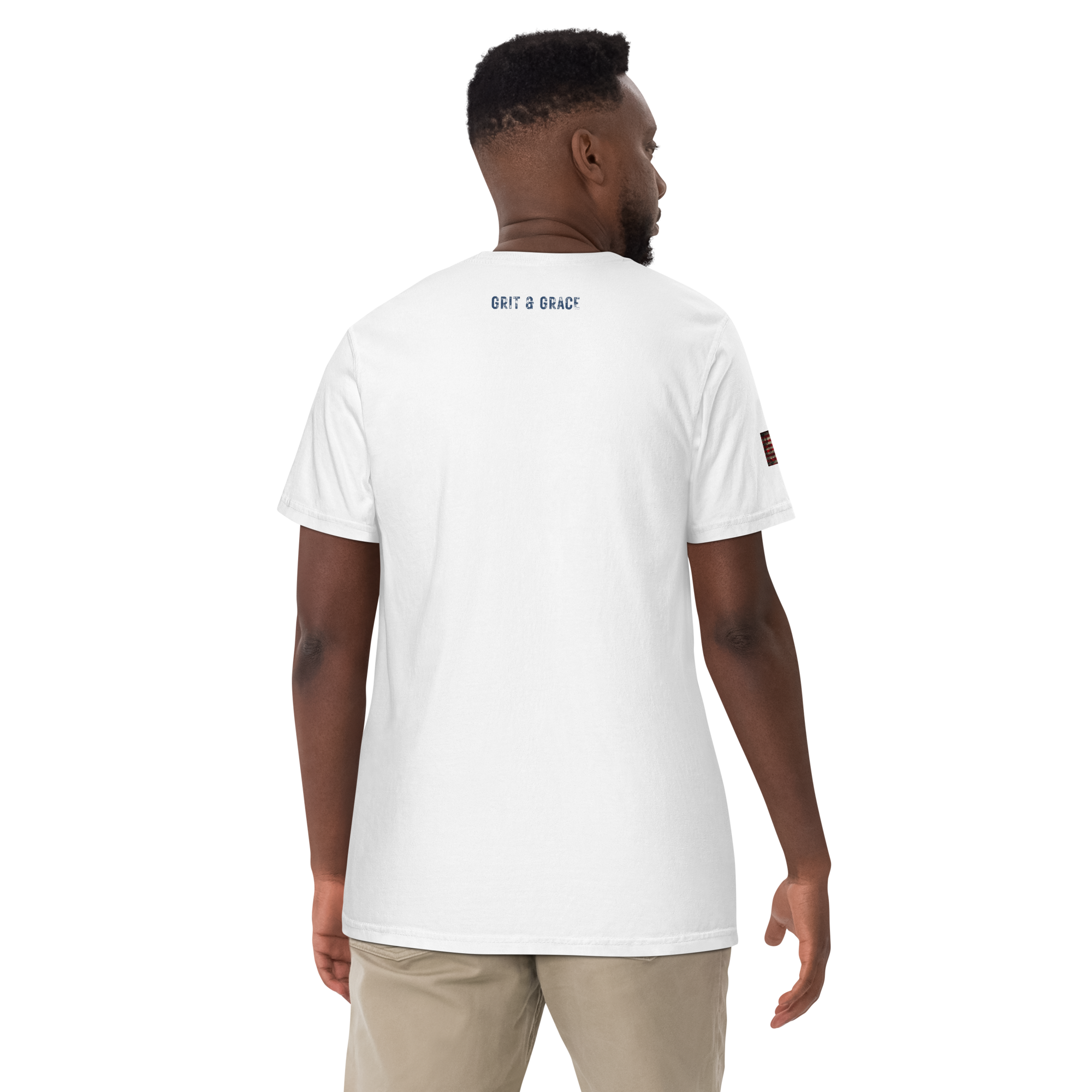 Legacy of Endurance | Signature Triple-Print Tee-White
