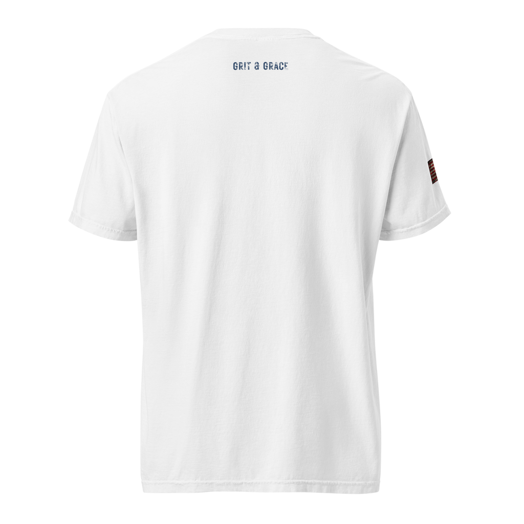 Legacy of Endurance | Signature Triple-Print Tee-White