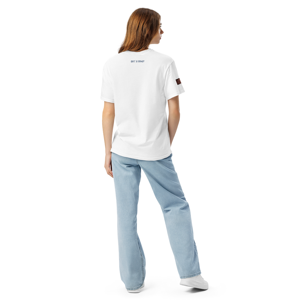 Legacy of Endurance | Signature Triple-Print Tee-White