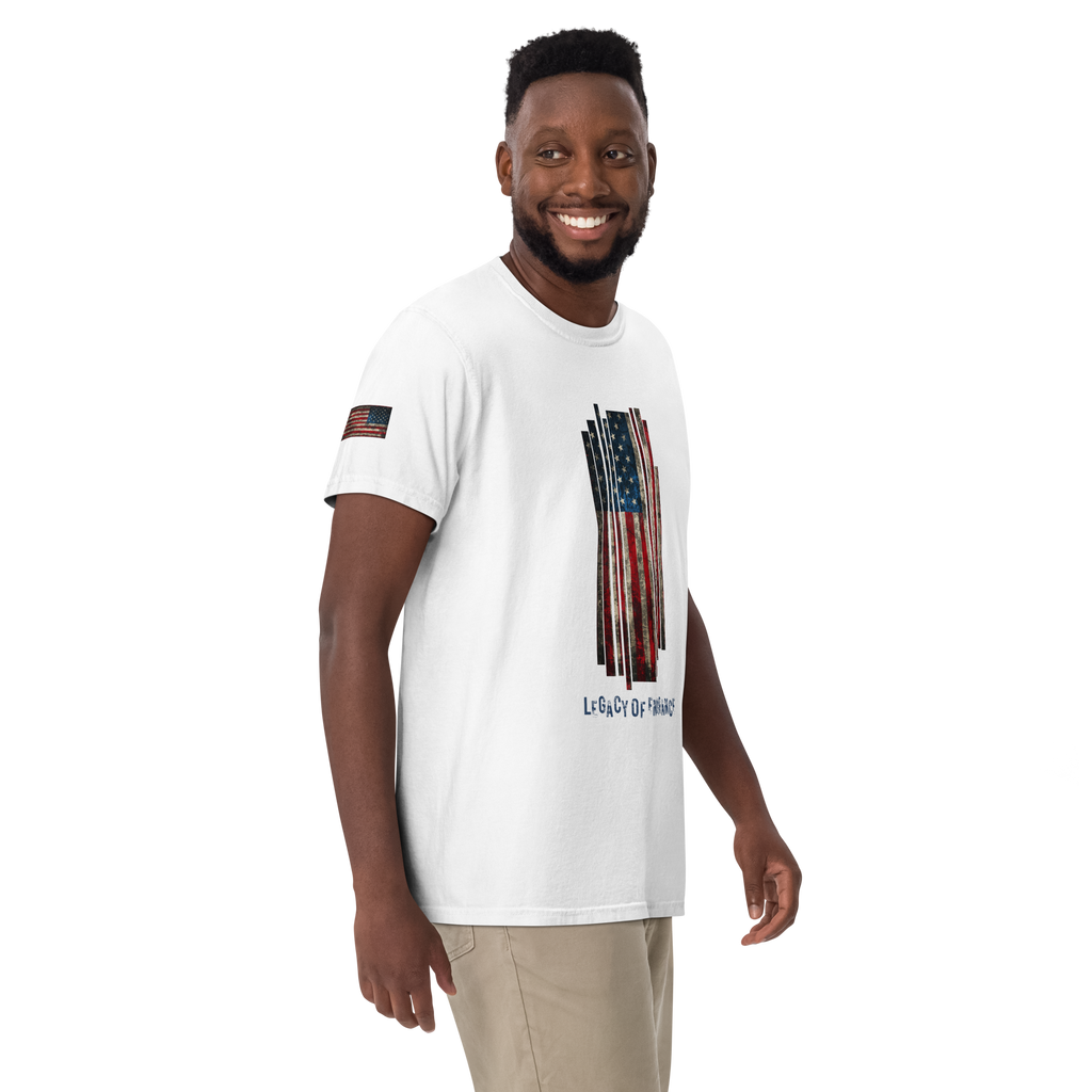Legacy of Endurance | Signature Triple-Print Tee-White