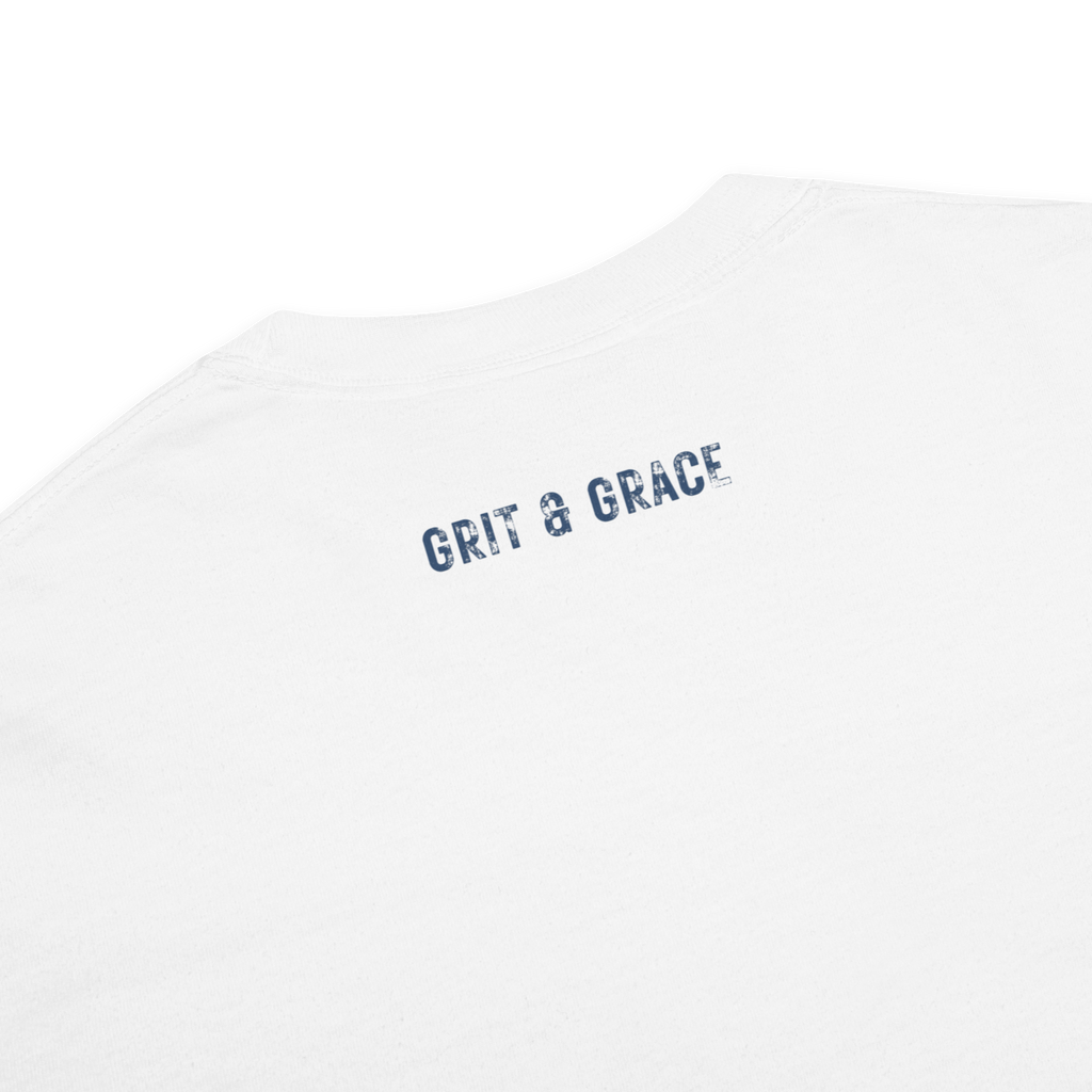 Legacy of Endurance | Signature Triple-Print Tee-White