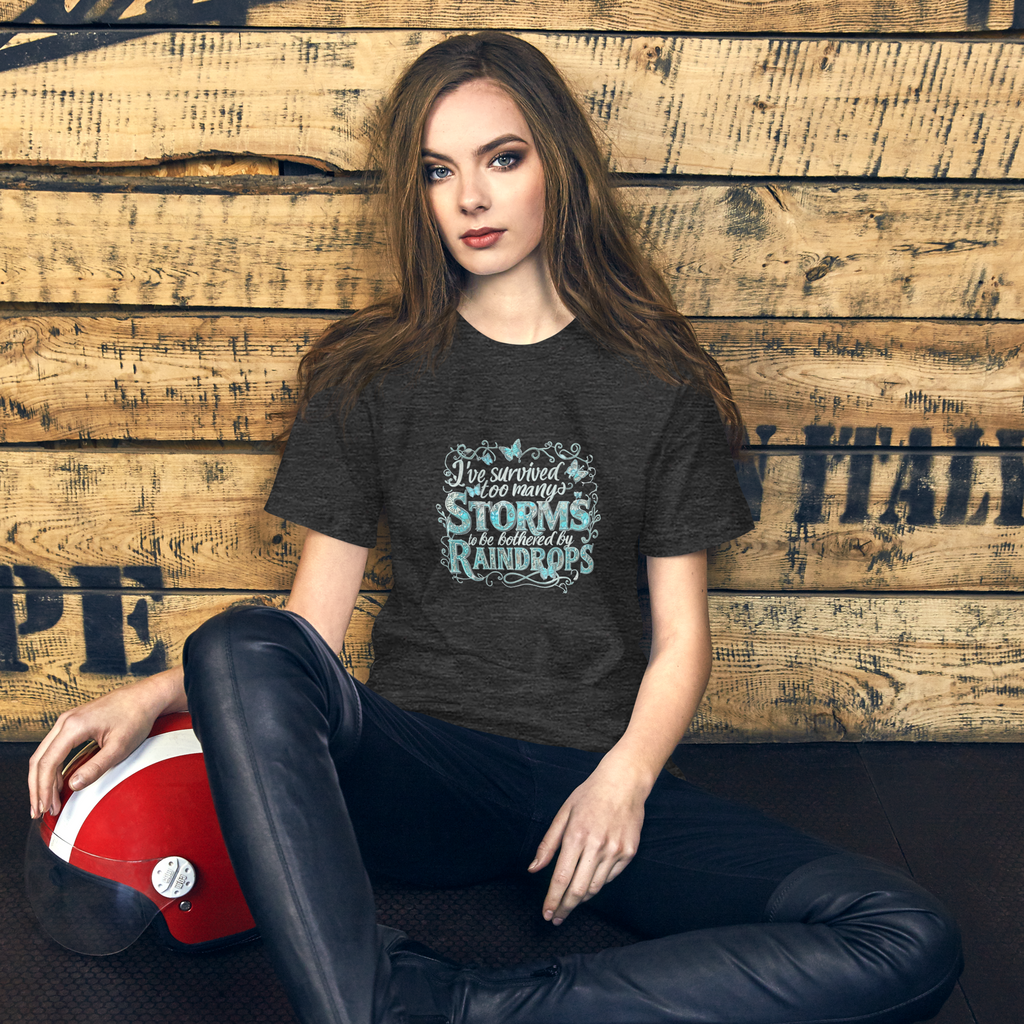 Teal Edition: Signature Series - Raindrops & Resilience Tee