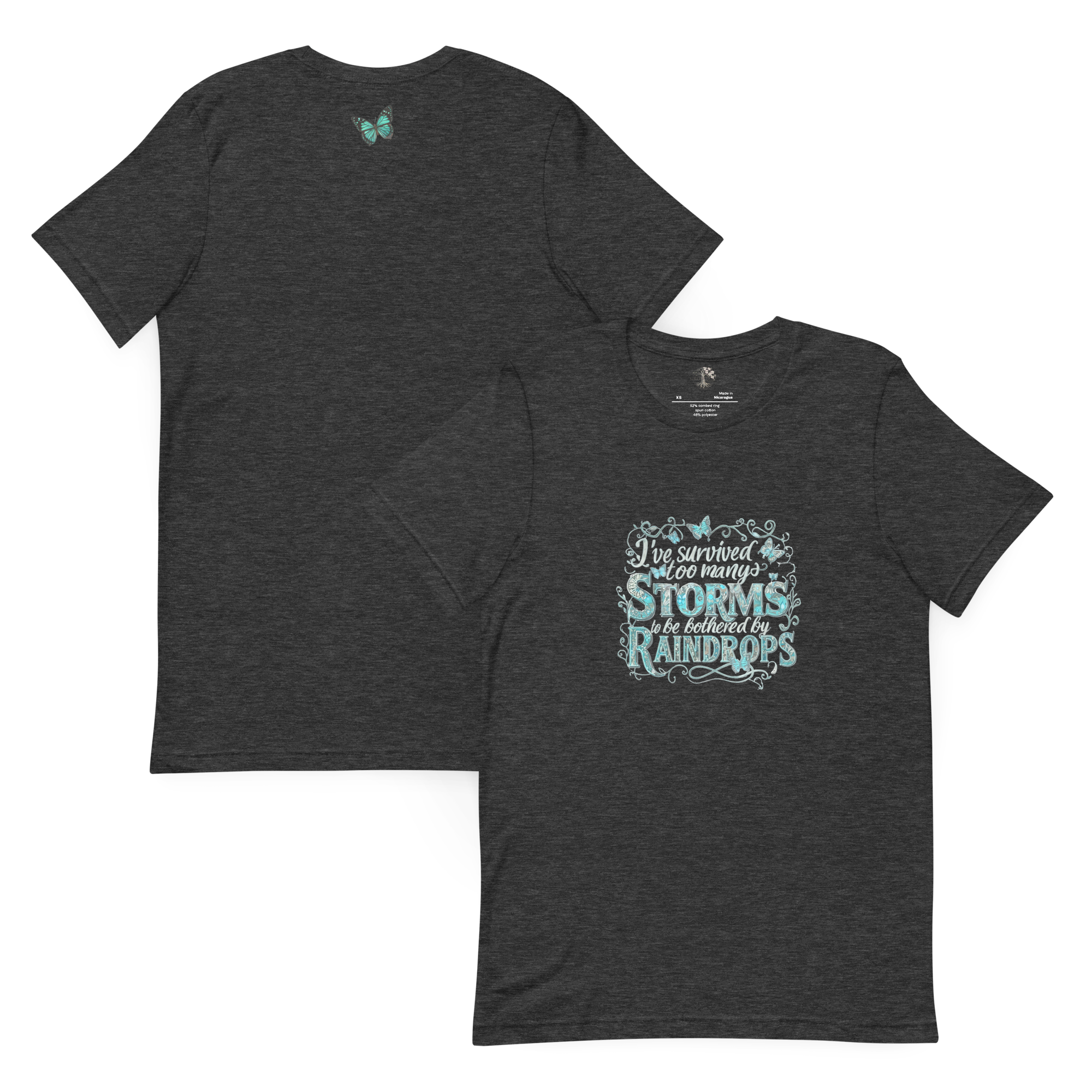 Teal Edition: Signature Series - Raindrops & Resilience Tee