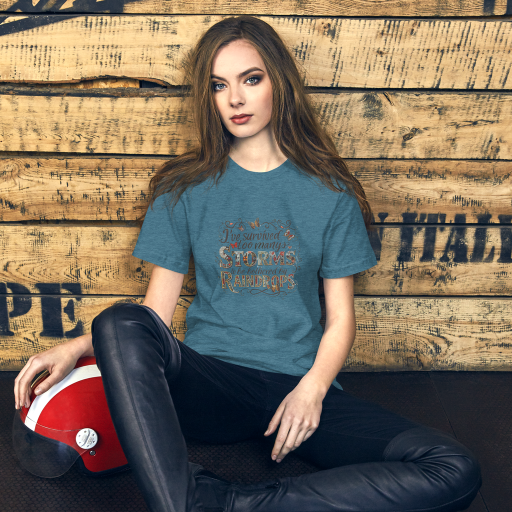 Teal Edition: Signature Series - Raindrops & Resilience Tee