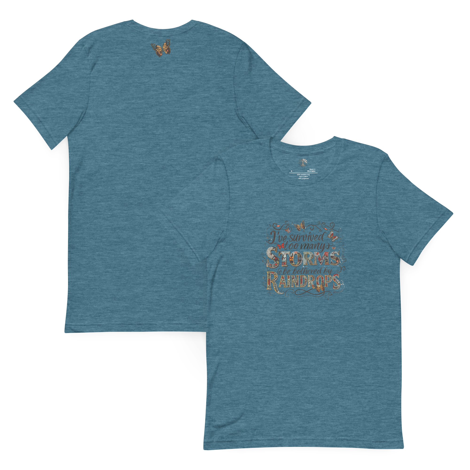 Teal Edition: Signature Series - Raindrops & Resilience Tee