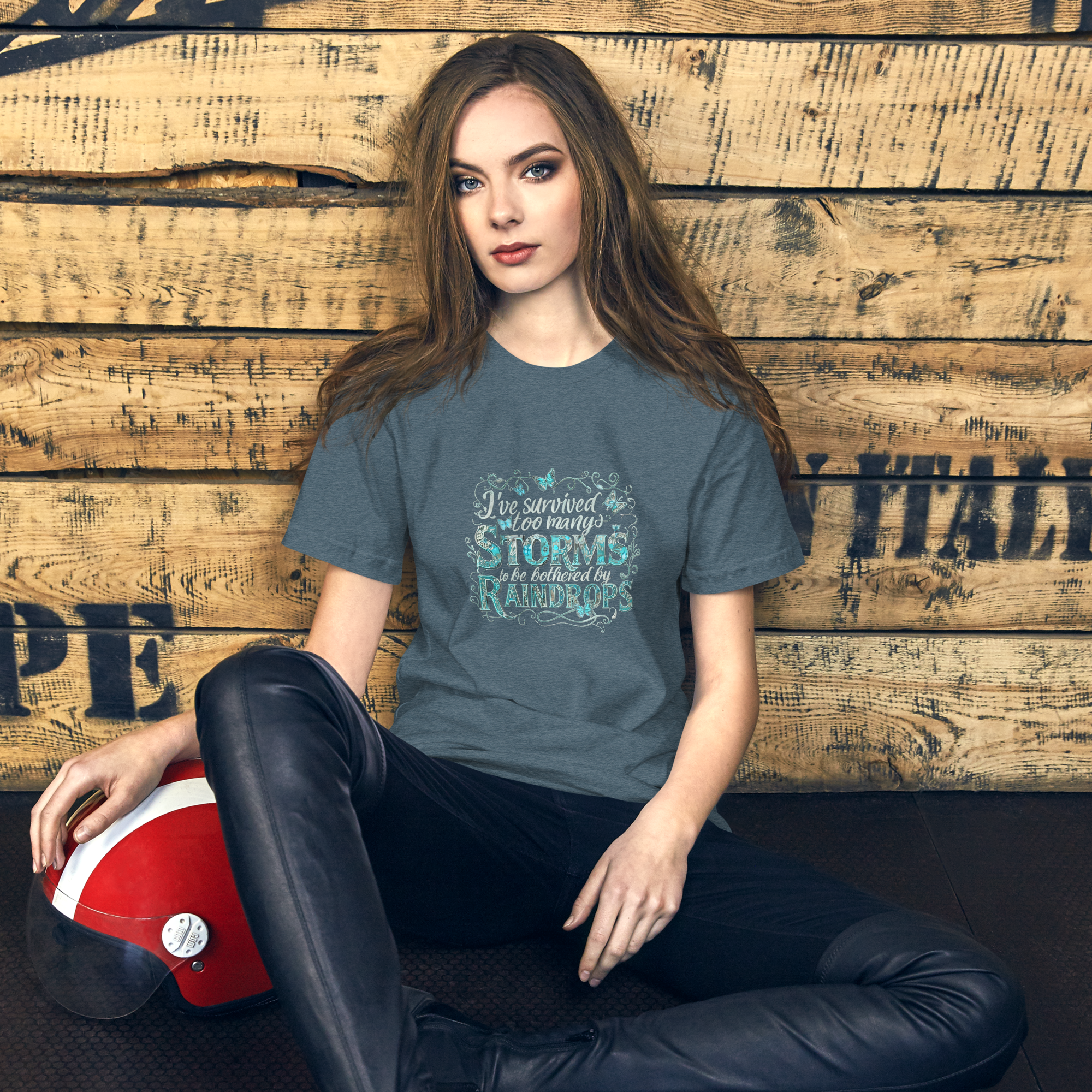 Teal Edition: Signature Series - Raindrops & Resilience Tee