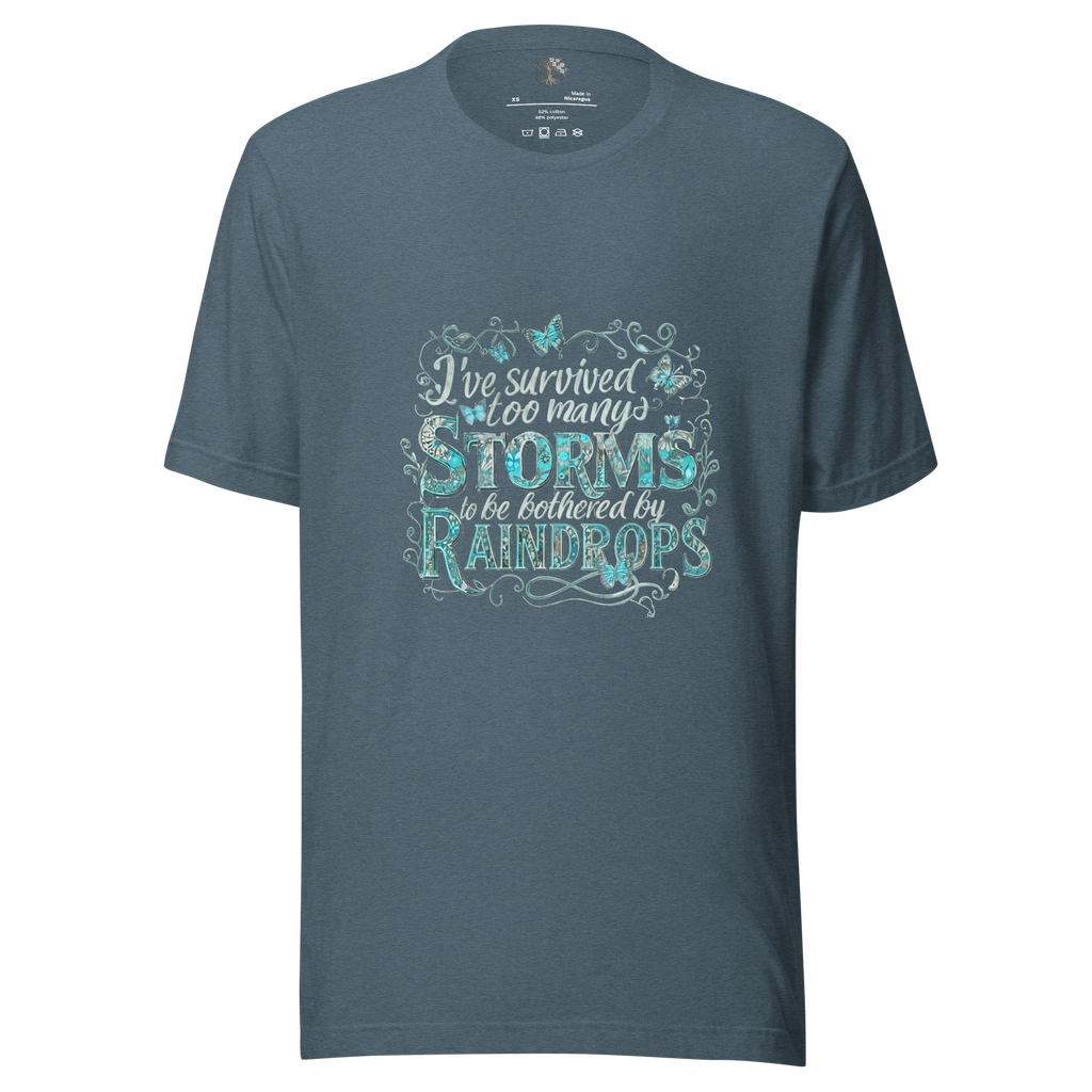 Teal Edition: Signature Series - Raindrops & Resilience Tee