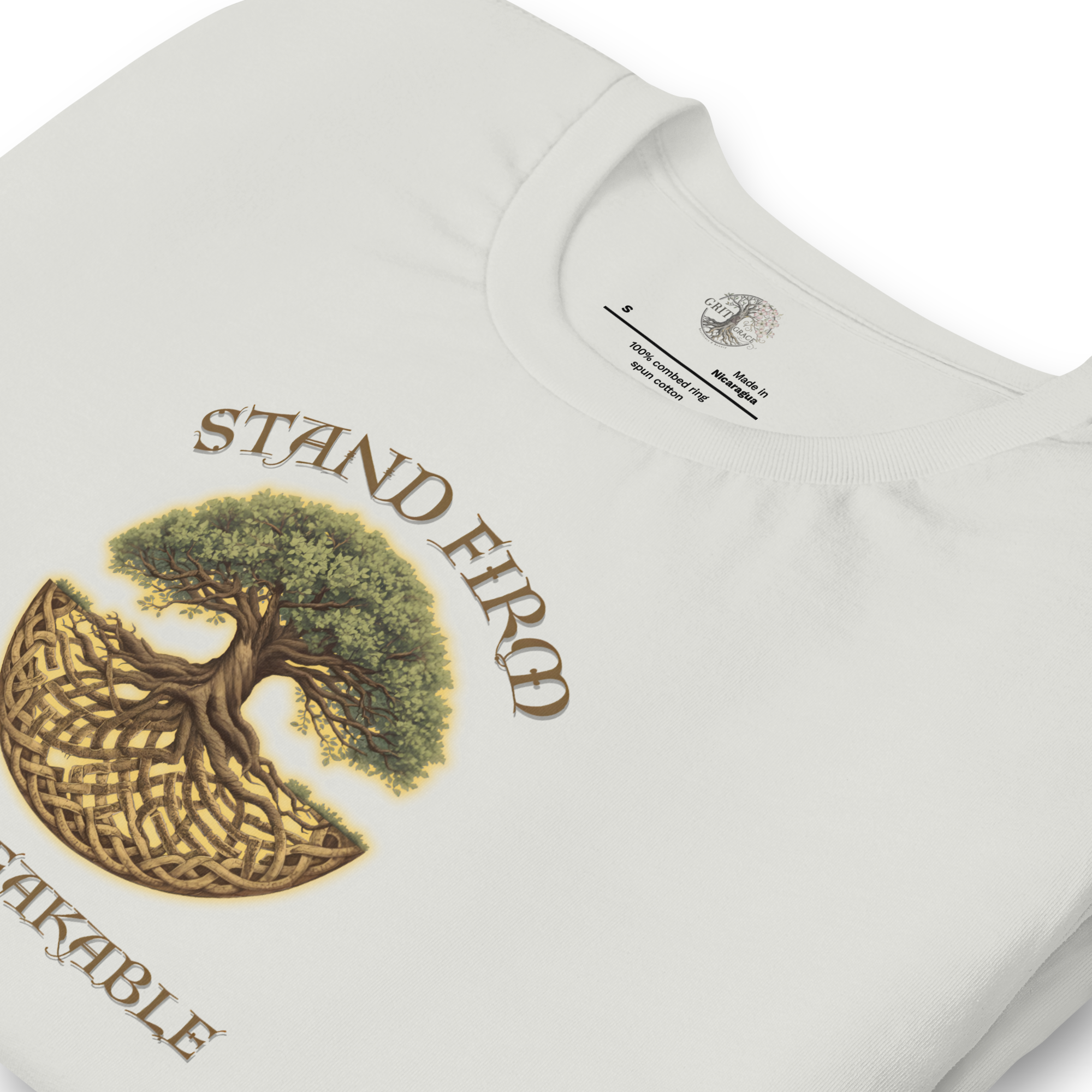 The "Stand Firm" Heritage Tree Tee – Signature Edition